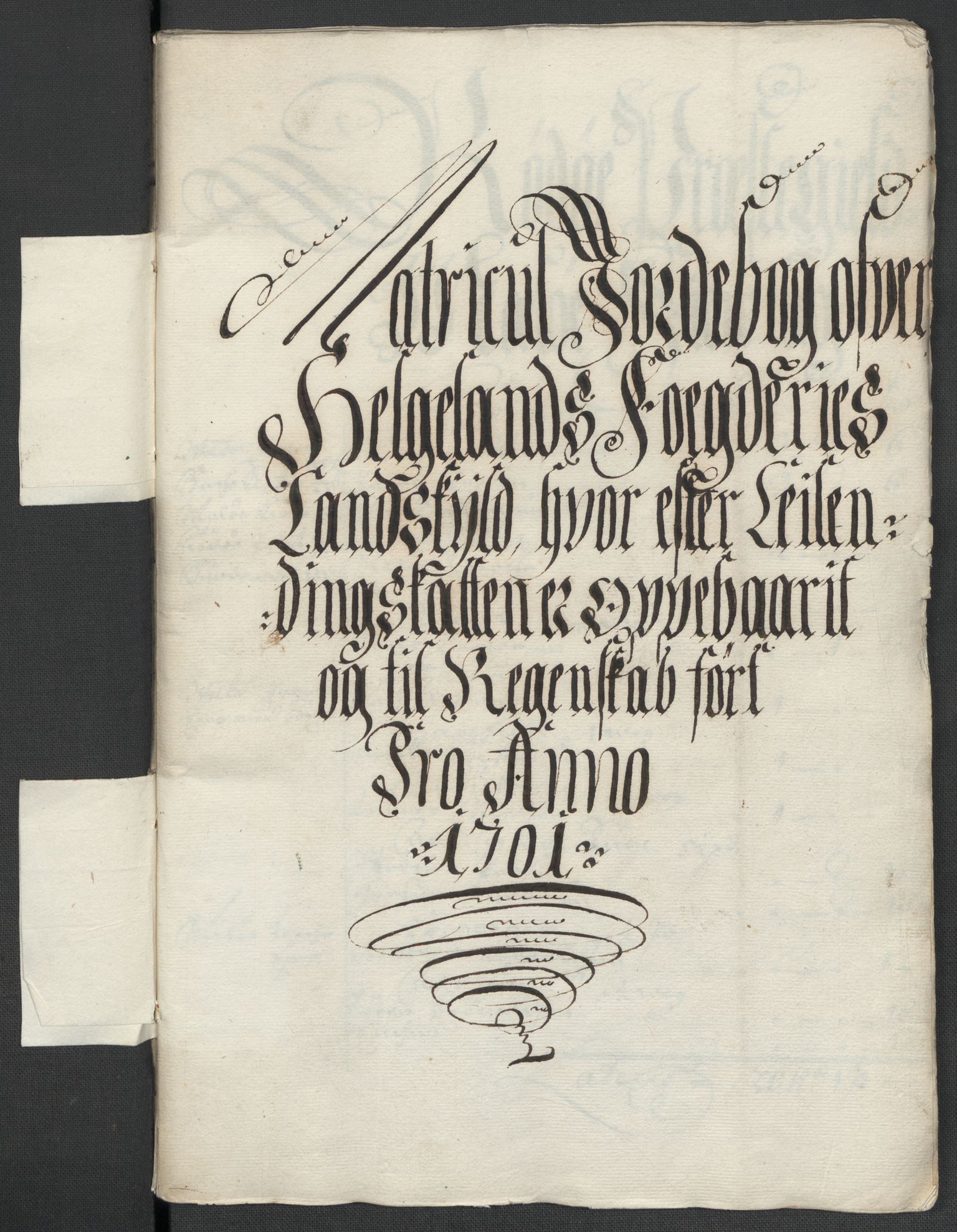 Rentekammeret inntil 1814, Reviderte regnskaper, Fogderegnskap, RA/EA-4092/R65/L4507: Fogderegnskap Helgeland, 1699-1701, s. 291