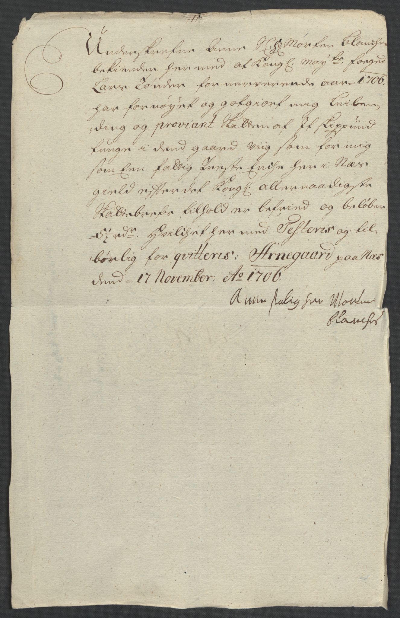 Rentekammeret inntil 1814, Reviderte regnskaper, Fogderegnskap, RA/EA-4092/R22/L1465: Fogderegnskap Ringerike, Hallingdal og Buskerud, 1706, s. 304