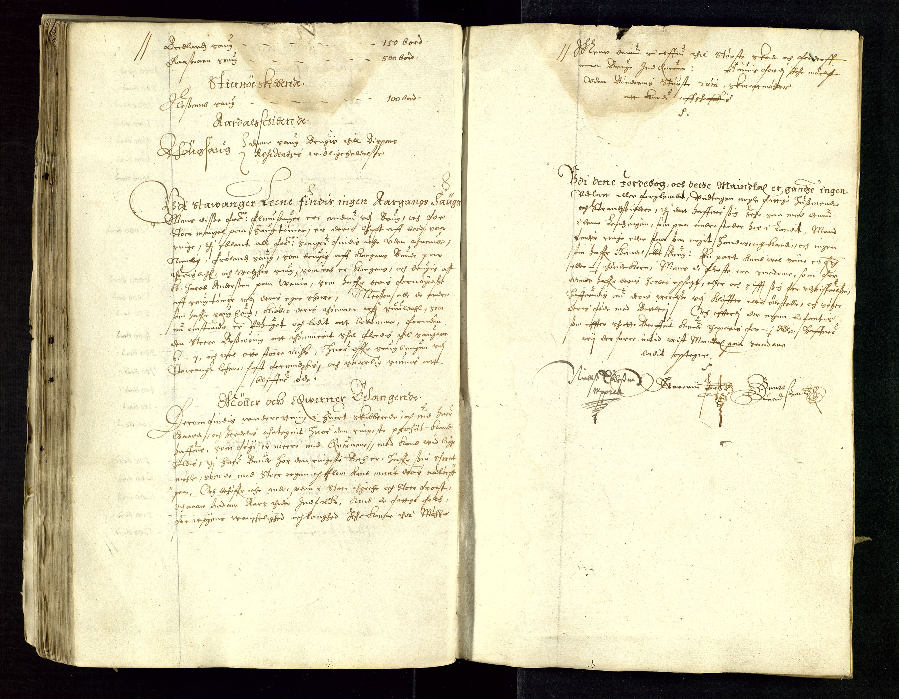 Stavanger len, AV/SAST-A-101870/Ob/L0031: Diverse, 1654-1663, s. 327