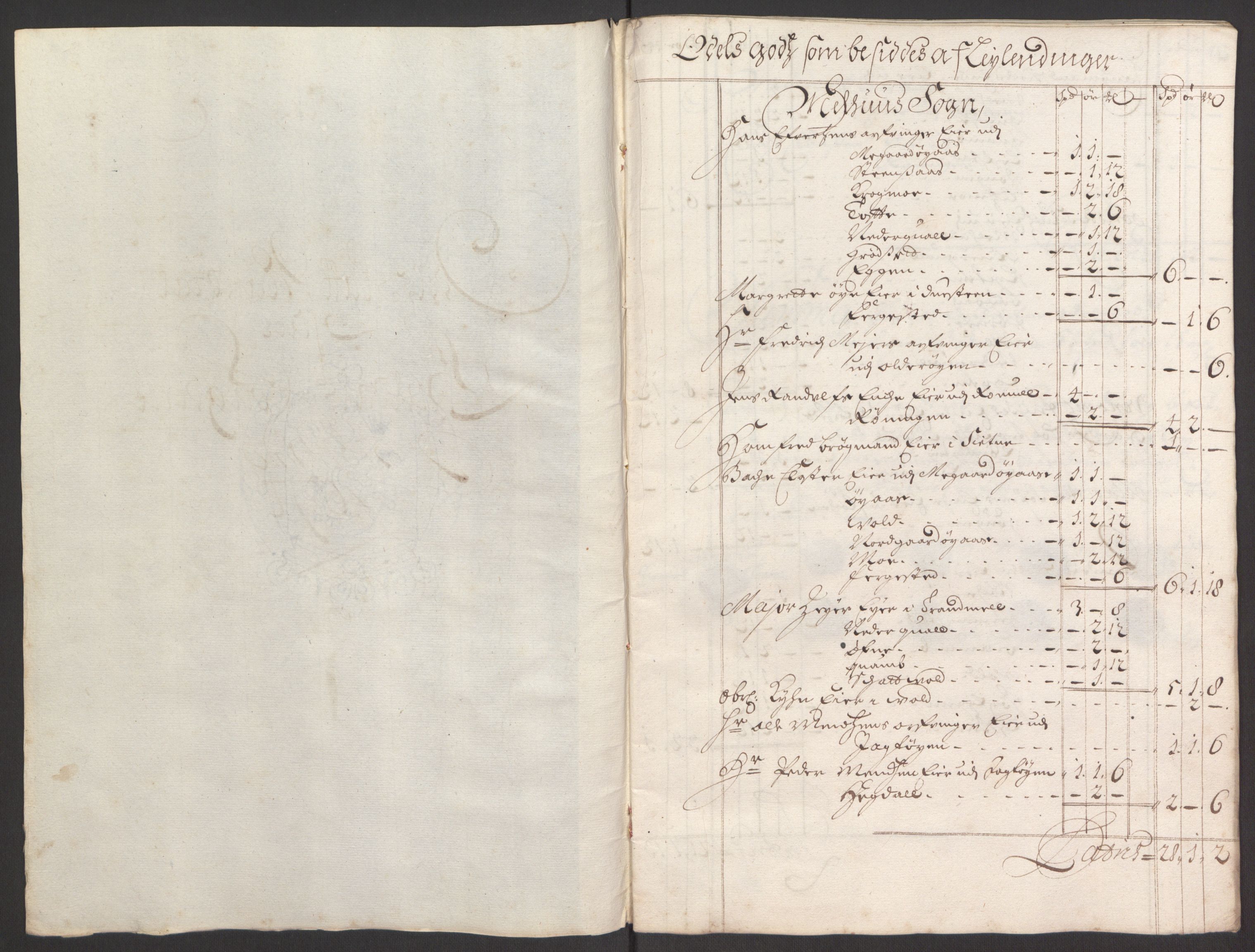 Rentekammeret inntil 1814, Reviderte regnskaper, Fogderegnskap, RA/EA-4092/R60/L3944: Fogderegnskap Orkdal og Gauldal, 1694, s. 332