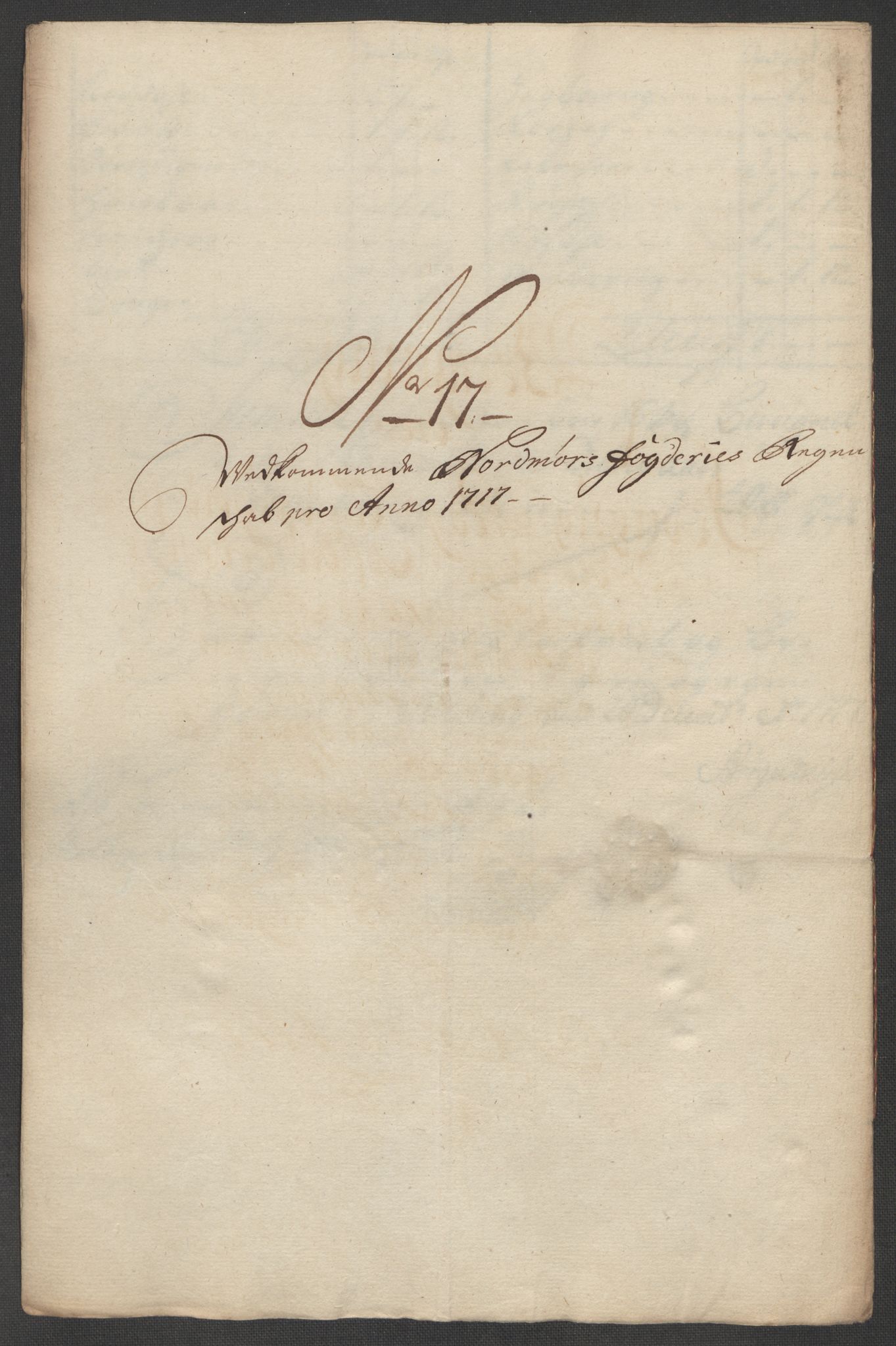 Rentekammeret inntil 1814, Reviderte regnskaper, Fogderegnskap, RA/EA-4092/R56/L3750: Fogderegnskap Nordmøre, 1717, s. 173