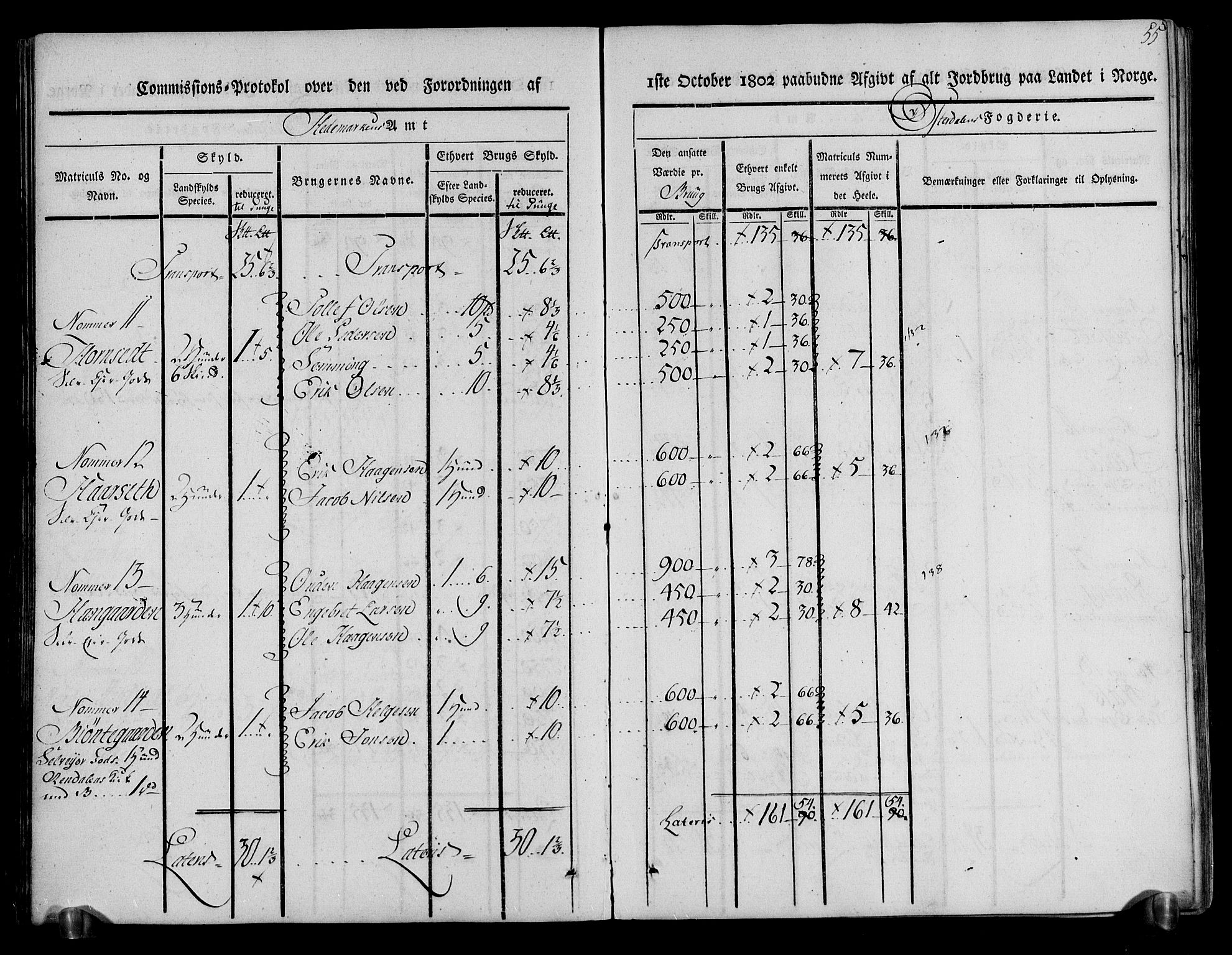 Rentekammeret inntil 1814, Realistisk ordnet avdeling, AV/RA-EA-4070/N/Ne/Nea/L0029: Østerdal fogderi. Kommisjonsprotokoll, 1803, s. 57