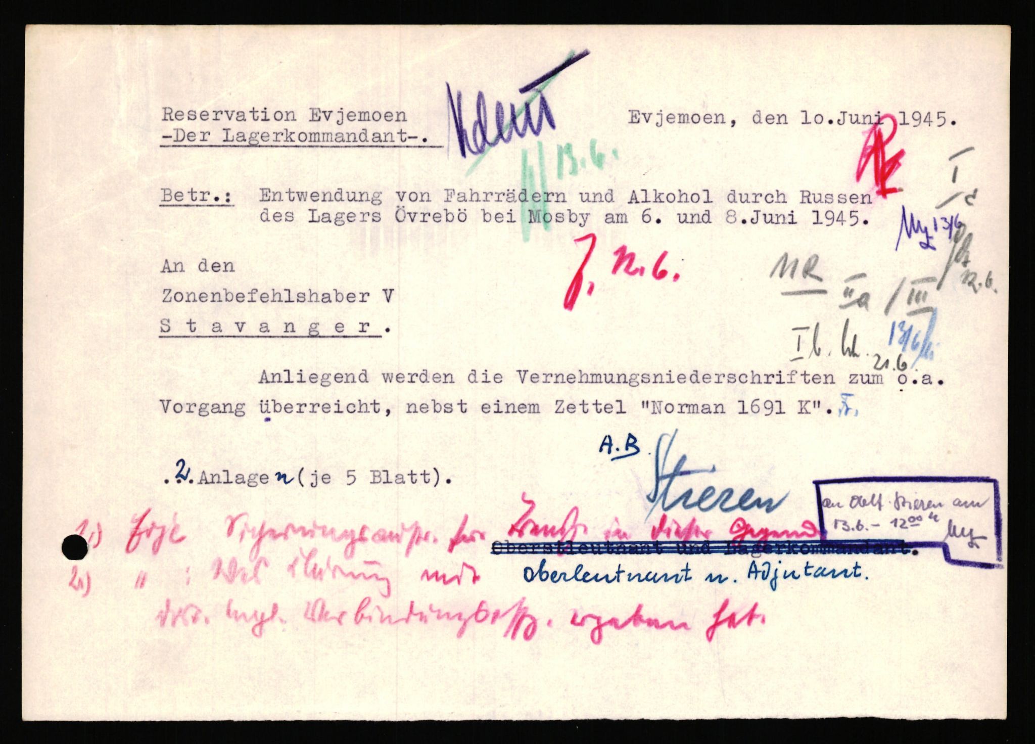 Deutscher Oberbefehlshaber Norwegen (DOBN), AV/RA-RAFA-2197/D/Dl/L0119: DB Zone Stavanger Abt. Ic, 1945, s. 36