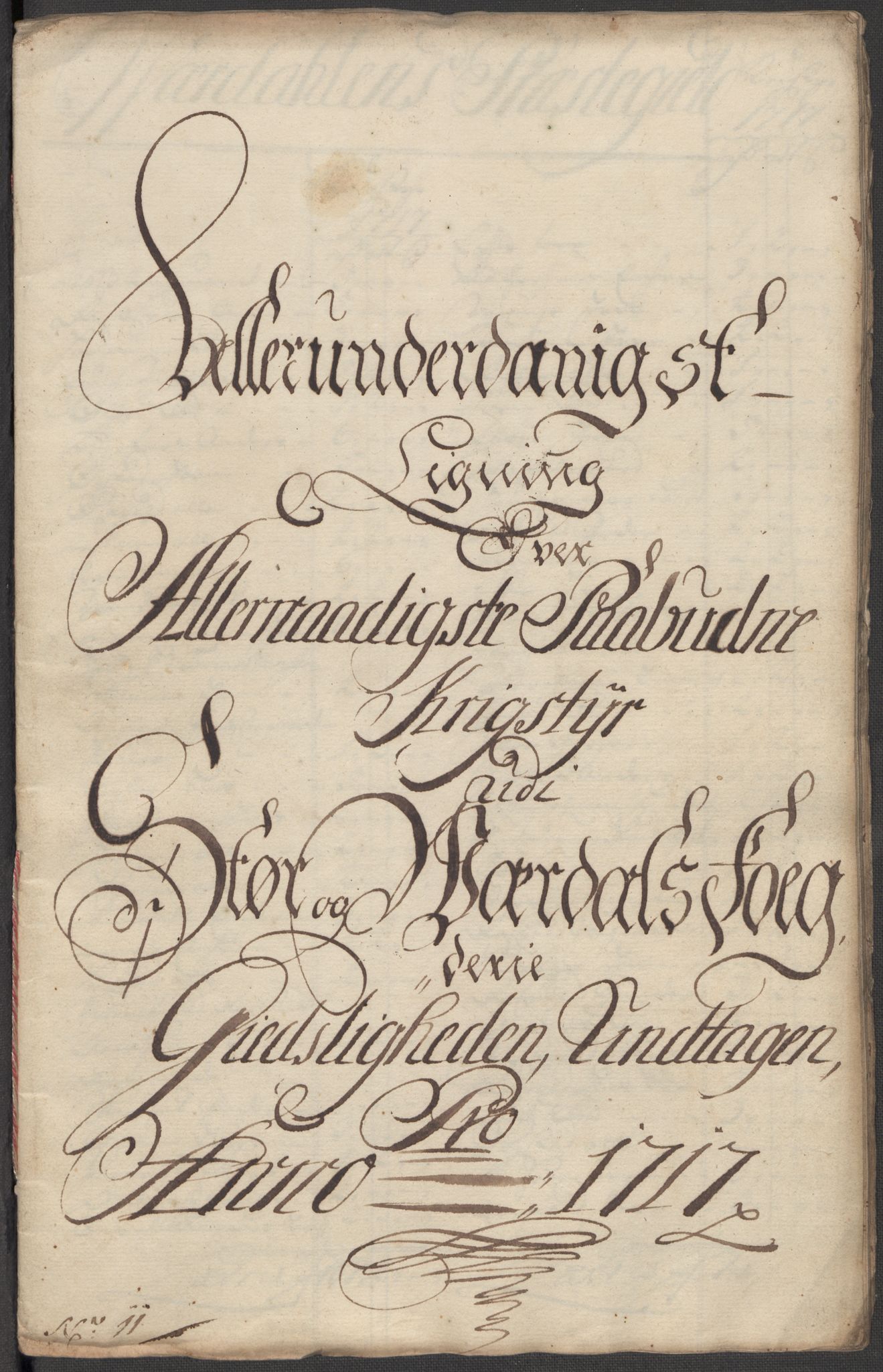 Rentekammeret inntil 1814, Reviderte regnskaper, Fogderegnskap, RA/EA-4092/R62/L4207: Fogderegnskap Stjørdal og Verdal, 1717, s. 157