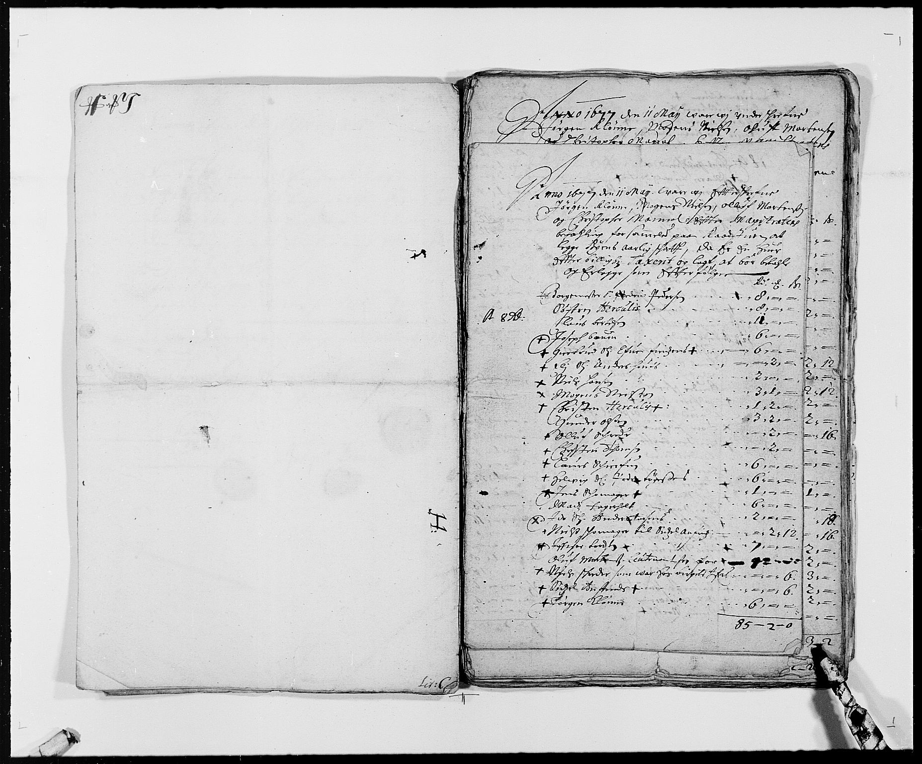 Rentekammeret inntil 1814, Reviderte regnskaper, Byregnskaper, RA/EA-4066/R/Ri/L0177: [I1] Kontribusjonsregnskap, 1675-1689, s. 66
