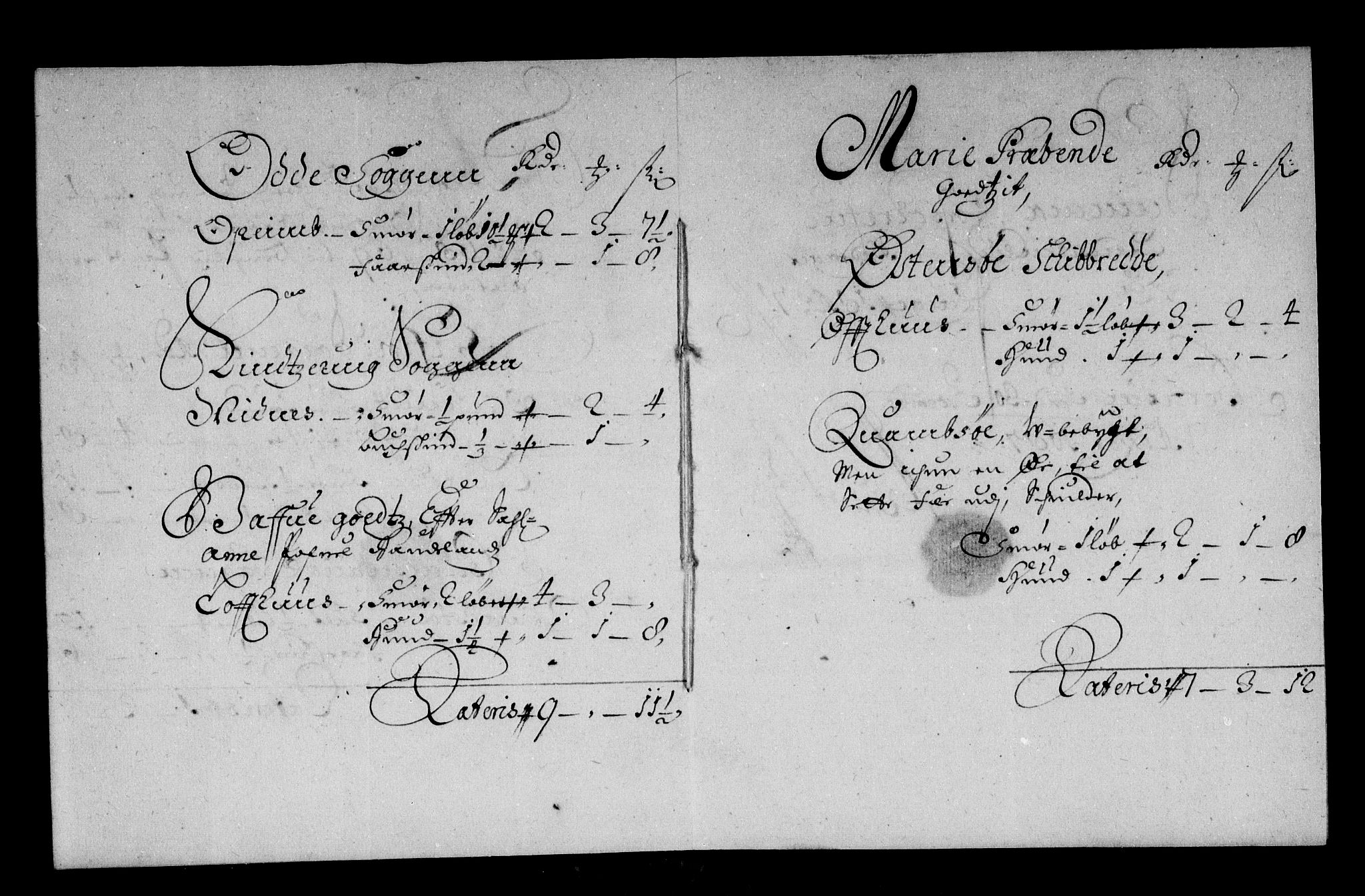 Rentekammeret inntil 1814, Reviderte regnskaper, Stiftamtstueregnskaper, Bergen stiftamt, AV/RA-EA-6043/R/Rc/L0085: Bergen stiftamt, 1685-1687