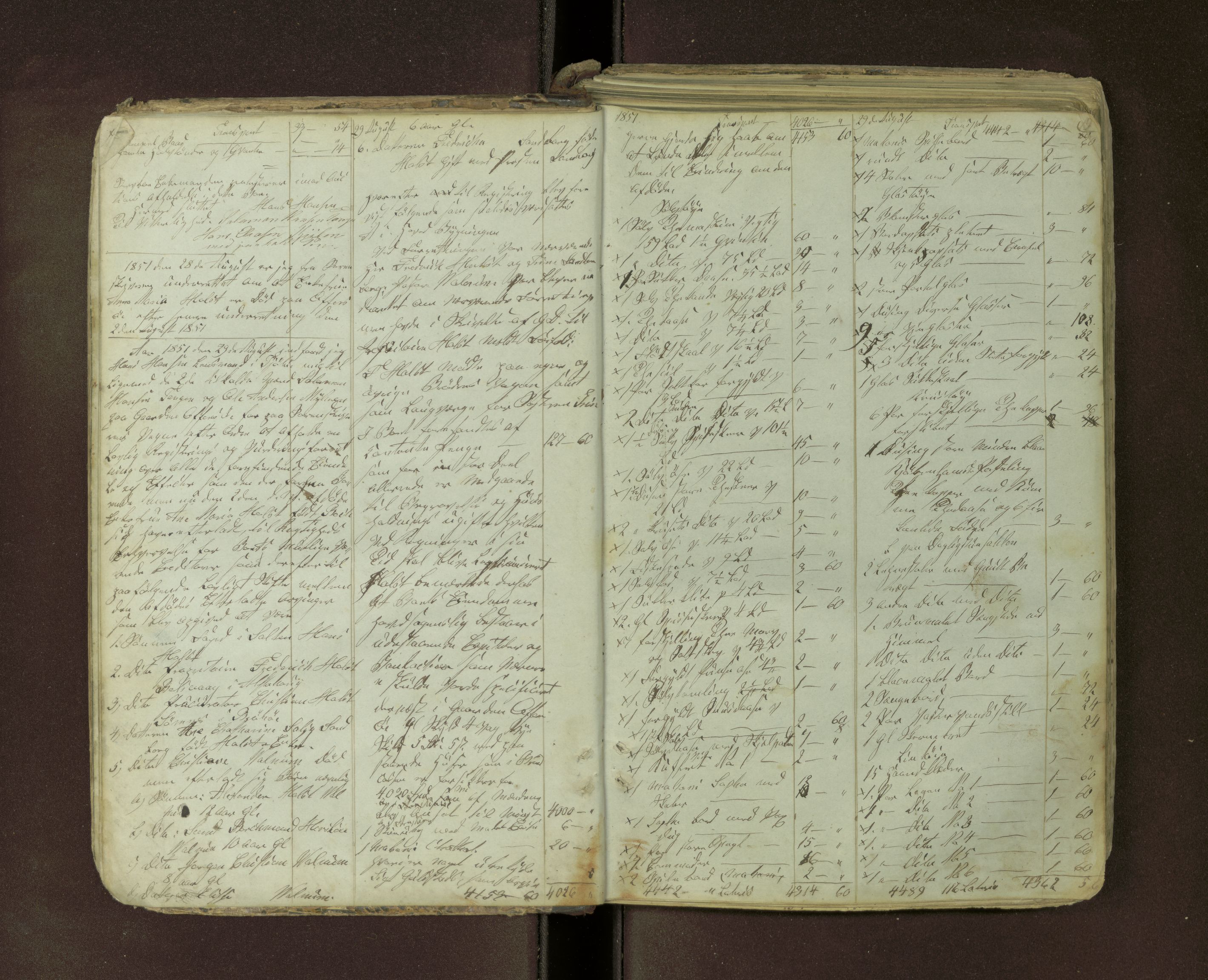 Tjøtta lensmannskontor, AV/SAT-A-5712/1/02/L0002: 2.02.01 - Registreringsprotokoll, merk. dødsanmeldelse, 1845-1873