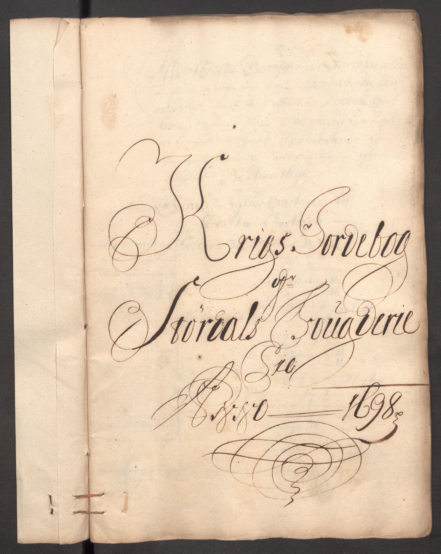 Rentekammeret inntil 1814, Reviderte regnskaper, Fogderegnskap, RA/EA-4092/R62/L4190: Fogderegnskap Stjørdal og Verdal, 1698, s. 239