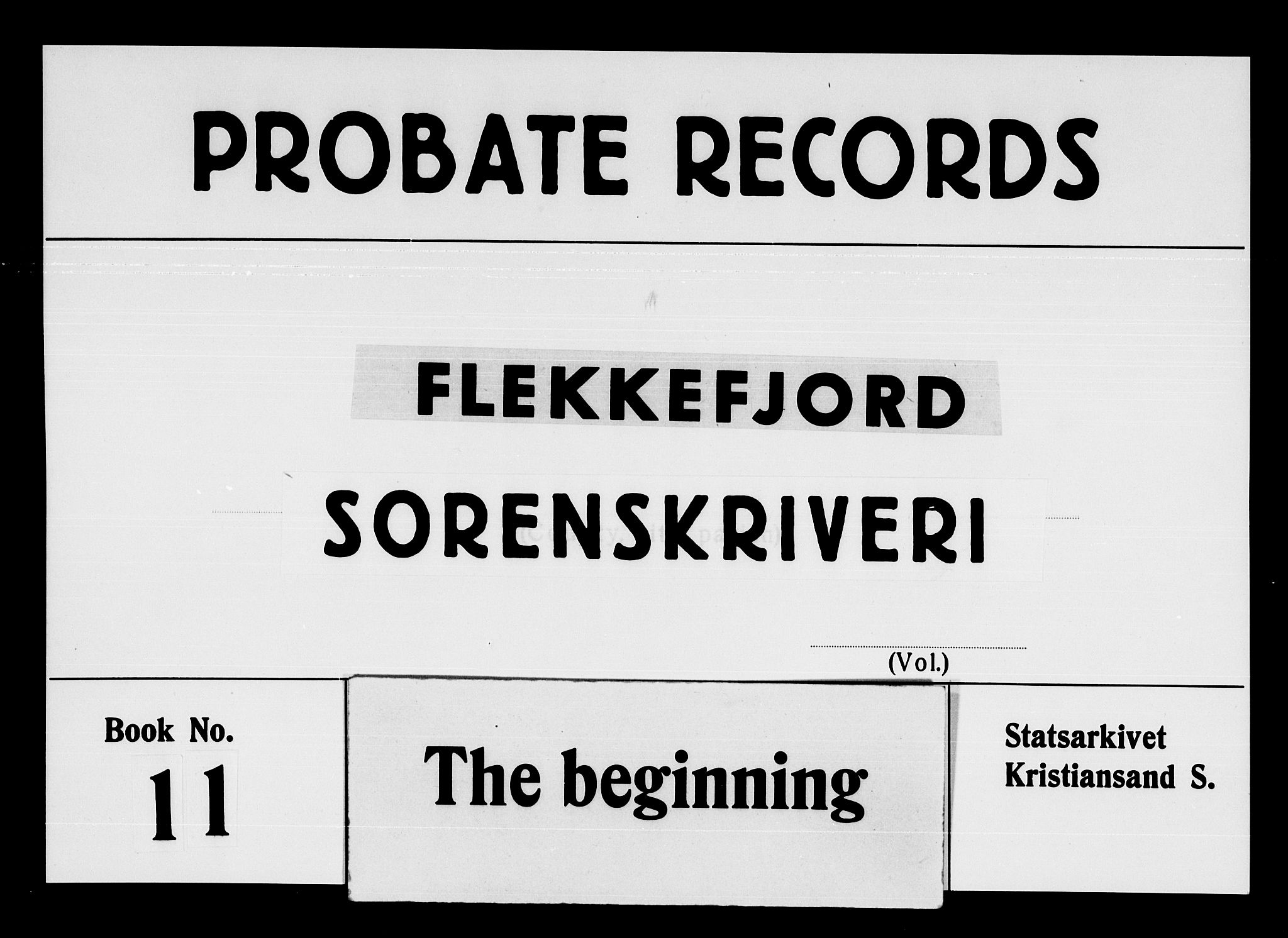 Flekkefjord sorenskriveri, SAK/1221-0001/H/Hc/L0017: Skifteprotokoll nr. 11 for Kvinesdal, 1862-1883