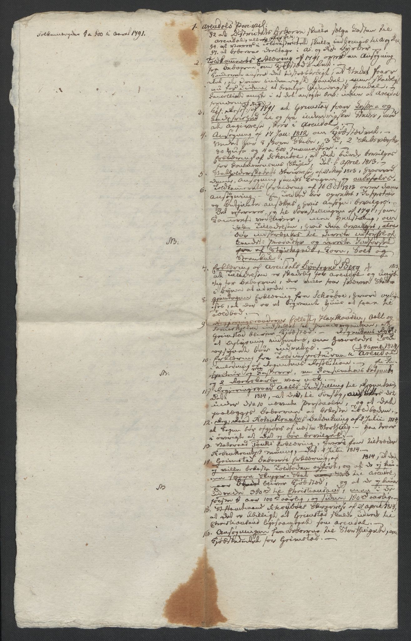 Christie, Wilhelm Frimann Koren, AV/RA-PA-0014/F/L0005: Christies dokumenter fra Stortinget, 1815-1816, s. 756