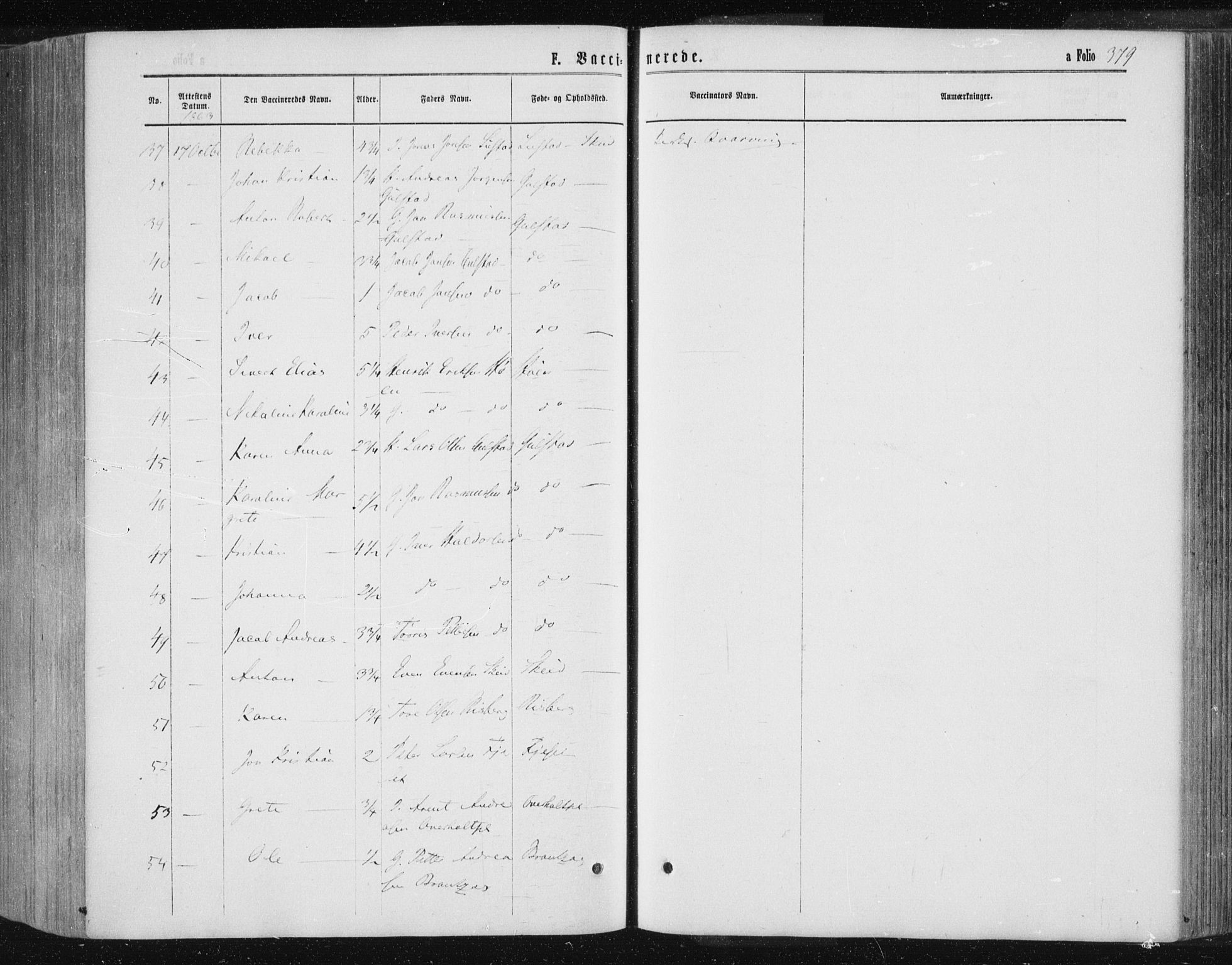Ministerialprotokoller, klokkerbøker og fødselsregistre - Nord-Trøndelag, SAT/A-1458/735/L0345: Ministerialbok nr. 735A08 /1, 1863-1872, s. 379