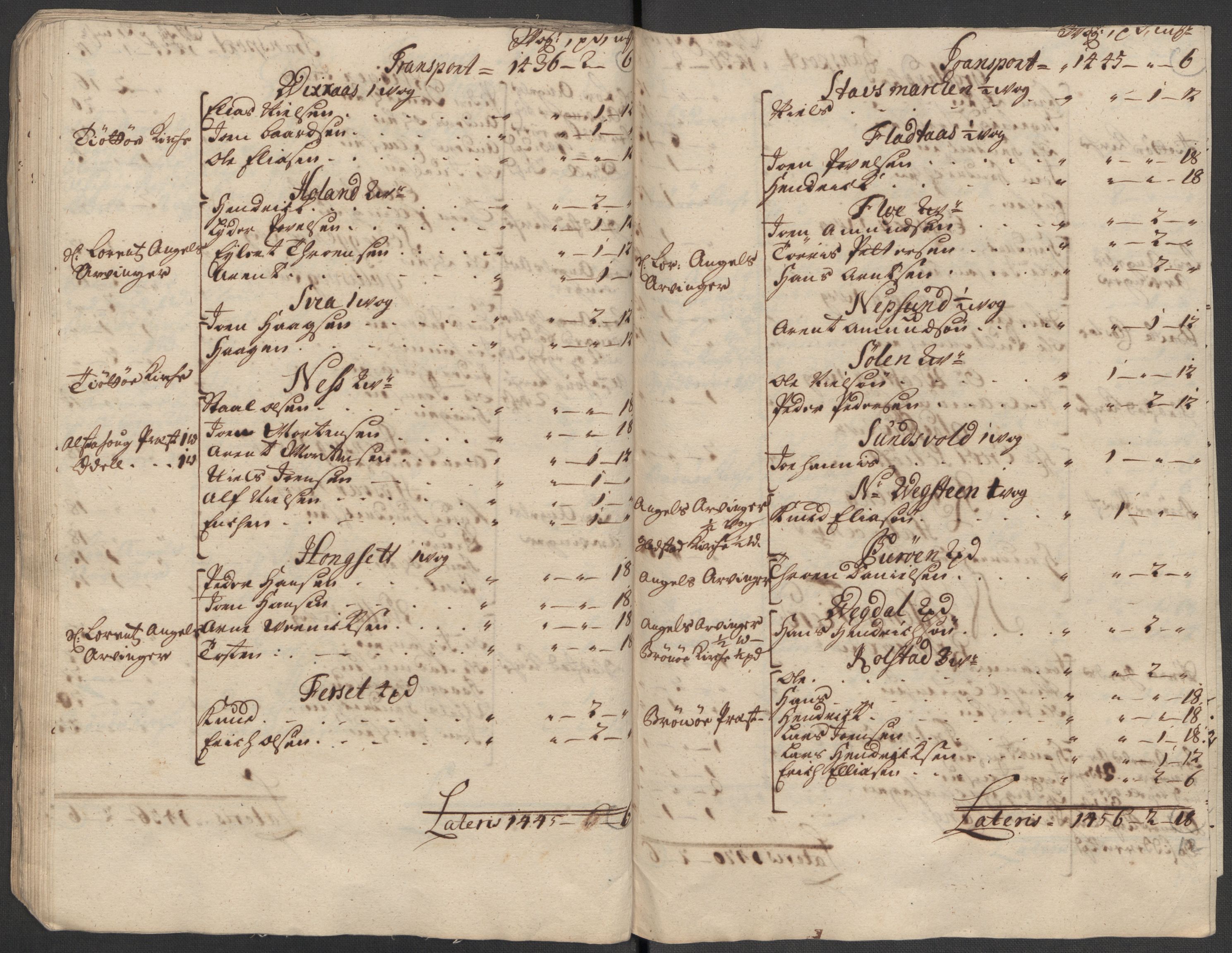 Rentekammeret inntil 1814, Reviderte regnskaper, Fogderegnskap, AV/RA-EA-4092/R65/L4513: Fogderegnskap Helgeland, 1714-1715, s. 84