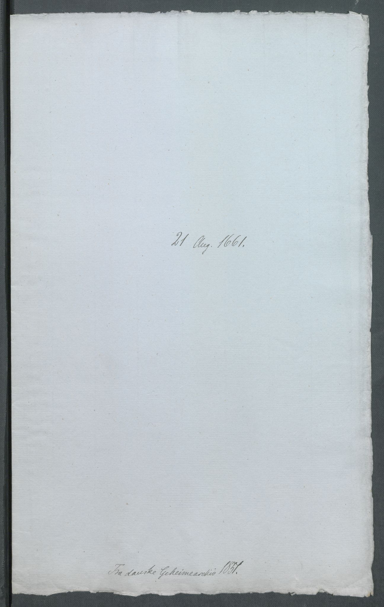 Riksarkivets diplomsamling, RA/EA-5965/F02/L0169: Dokumenter, 1661-1663, s. 55