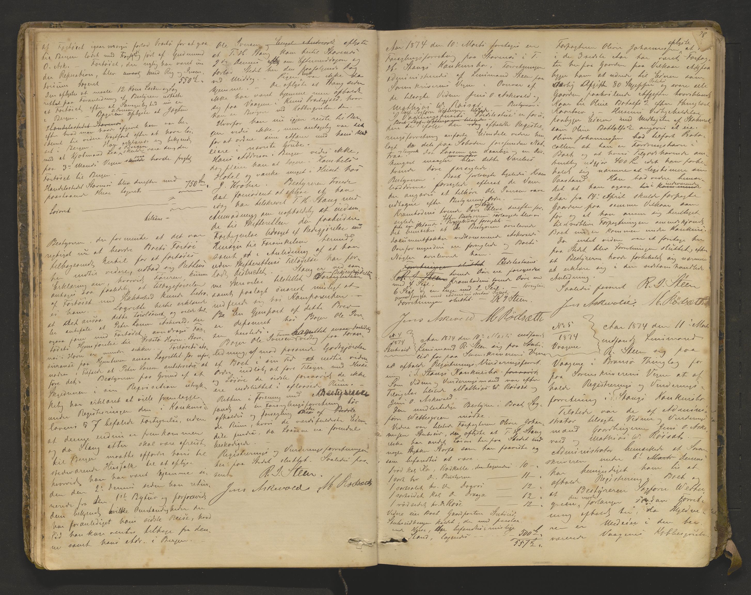 Lensmannen i Askvoll, AV/SAB-A-26301/0006/L0003: Registreringsprotokoll, 1869-1904, s. 26b-27a