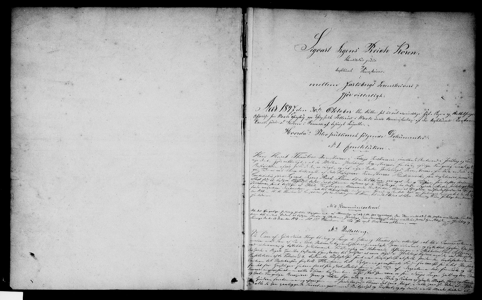 Mellom Jarlsberg sorenskriveri, SAKO/A-132/G/Ga/Gaa/L0001: Pantebok nr. I 1, 1847-1850, s. 1