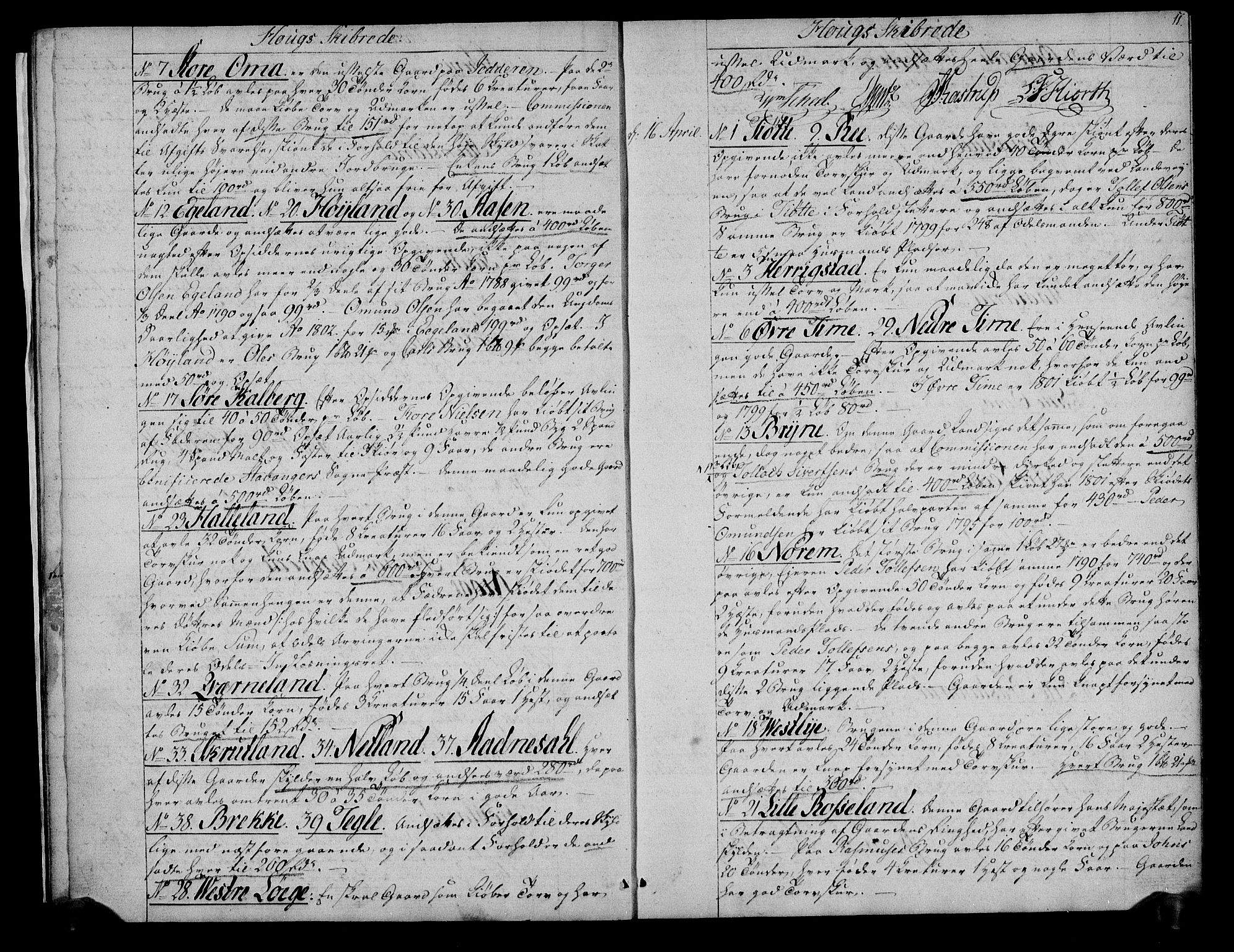 Rentekammeret inntil 1814, Realistisk ordnet avdeling, AV/RA-EA-4070/N/Ne/Nea/L0096: Jæren og Dalane fogderi. Deliberasjonsprotokoll, 1803, s. 12