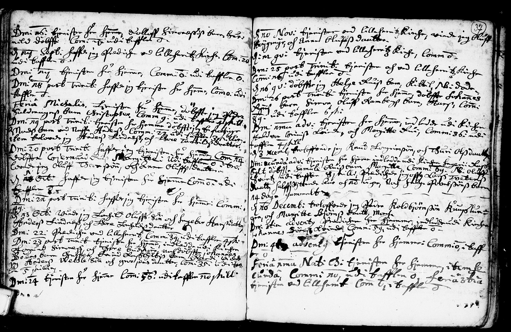 Heddal kirkebøker, SAKO/A-268/F/Fa/L0001: Ministerialbok nr. I 1, 1648-1699, s. 37