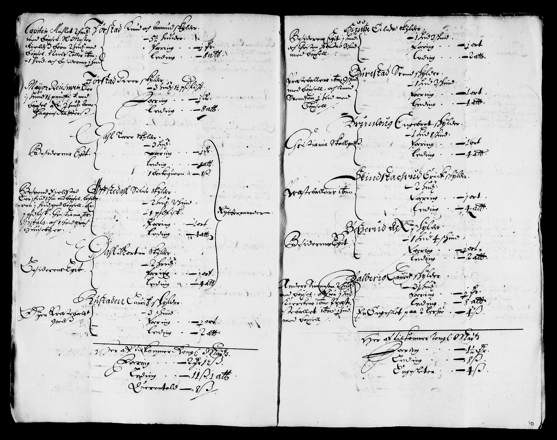 Rentekammeret inntil 1814, Reviderte regnskaper, Stiftamtstueregnskaper, Landkommissariatet på Akershus og Akershus stiftamt, AV/RA-EA-5869/R/Rb/L0126: Akershus stiftamt, 1674-1677