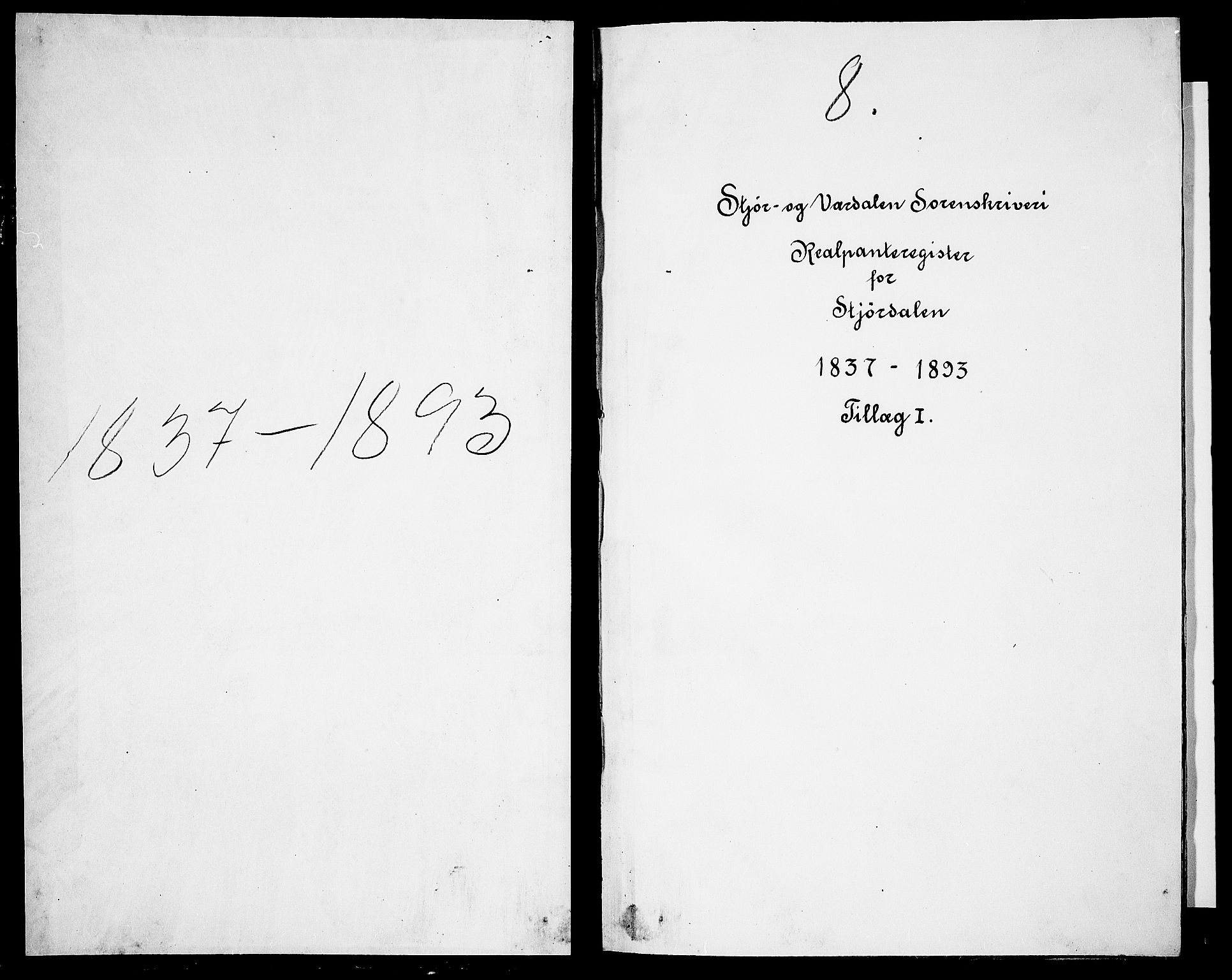 Stjør- og Verdal sorenskriveri, SAT/A-4167/1/2/2A/L0009: Panteregister nr. 9, 1837-1893