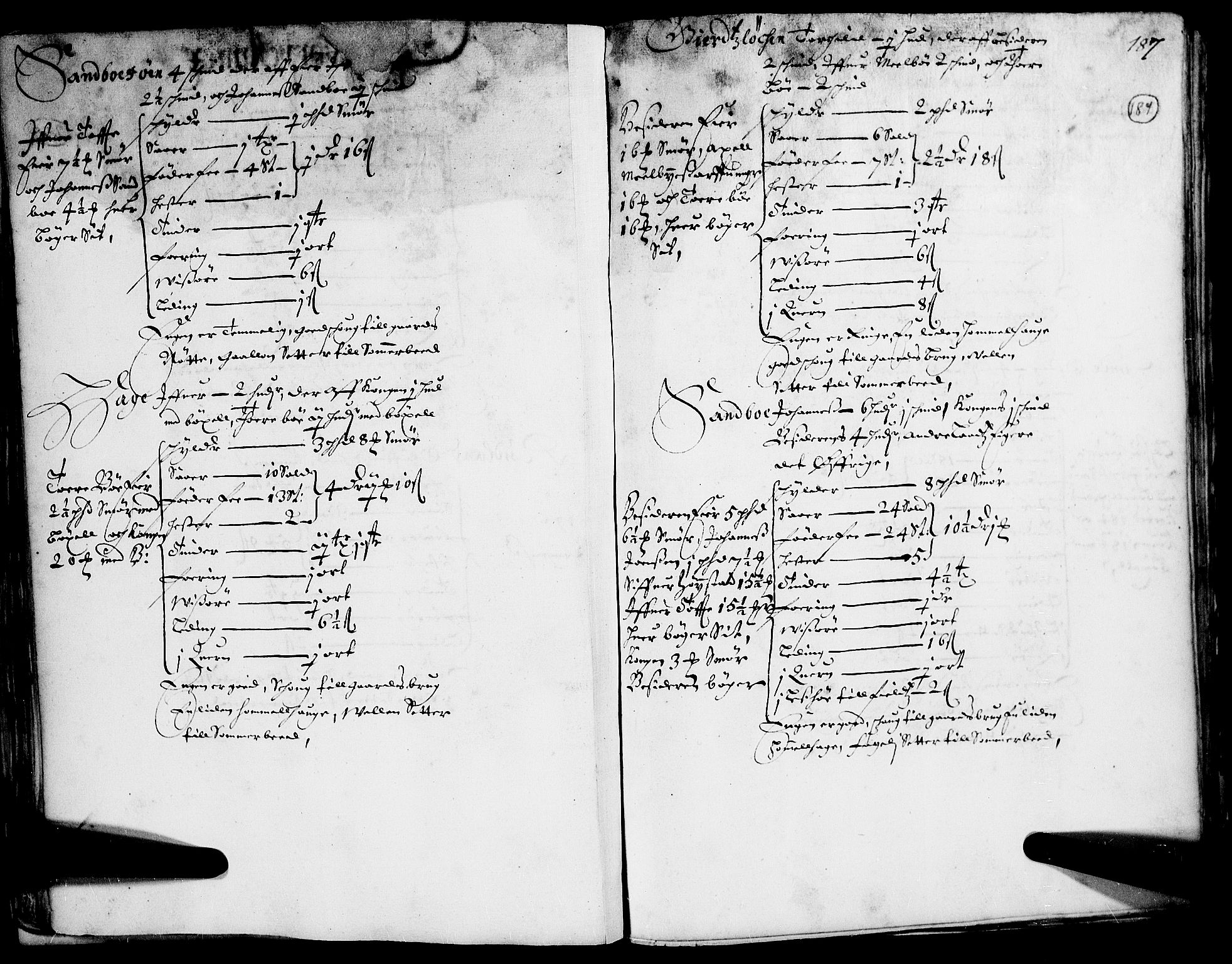 Rentekammeret inntil 1814, Realistisk ordnet avdeling, AV/RA-EA-4070/N/Nb/Nba/L0014: Gudbrandsdalen fogderi, 1. del, 1668, s. 186b-187a