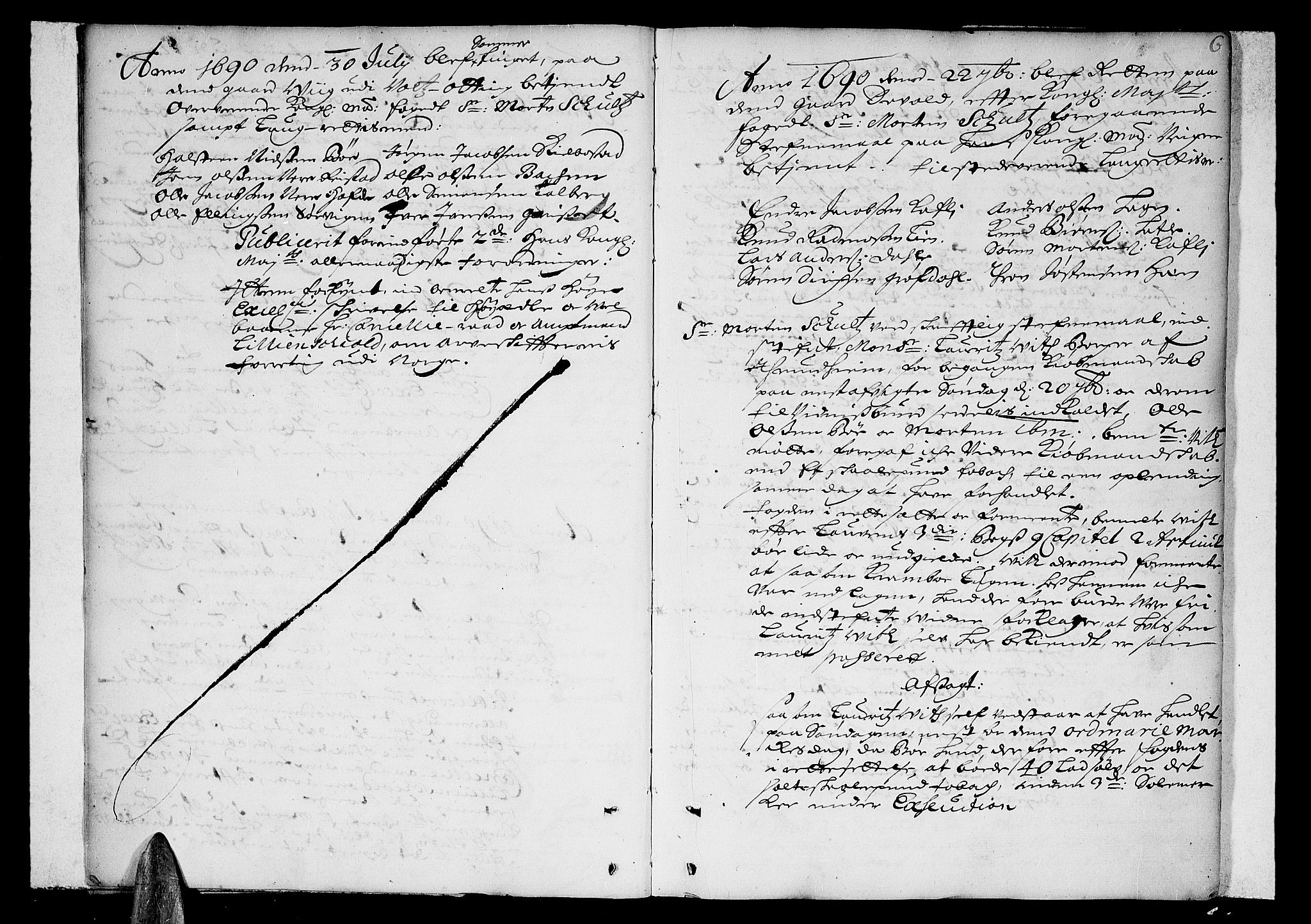 Romsdal sorenskriveri, SAT/A-4149/1/1/1A/L0002: Tingbok, 1690-1693, s. 5b-6a