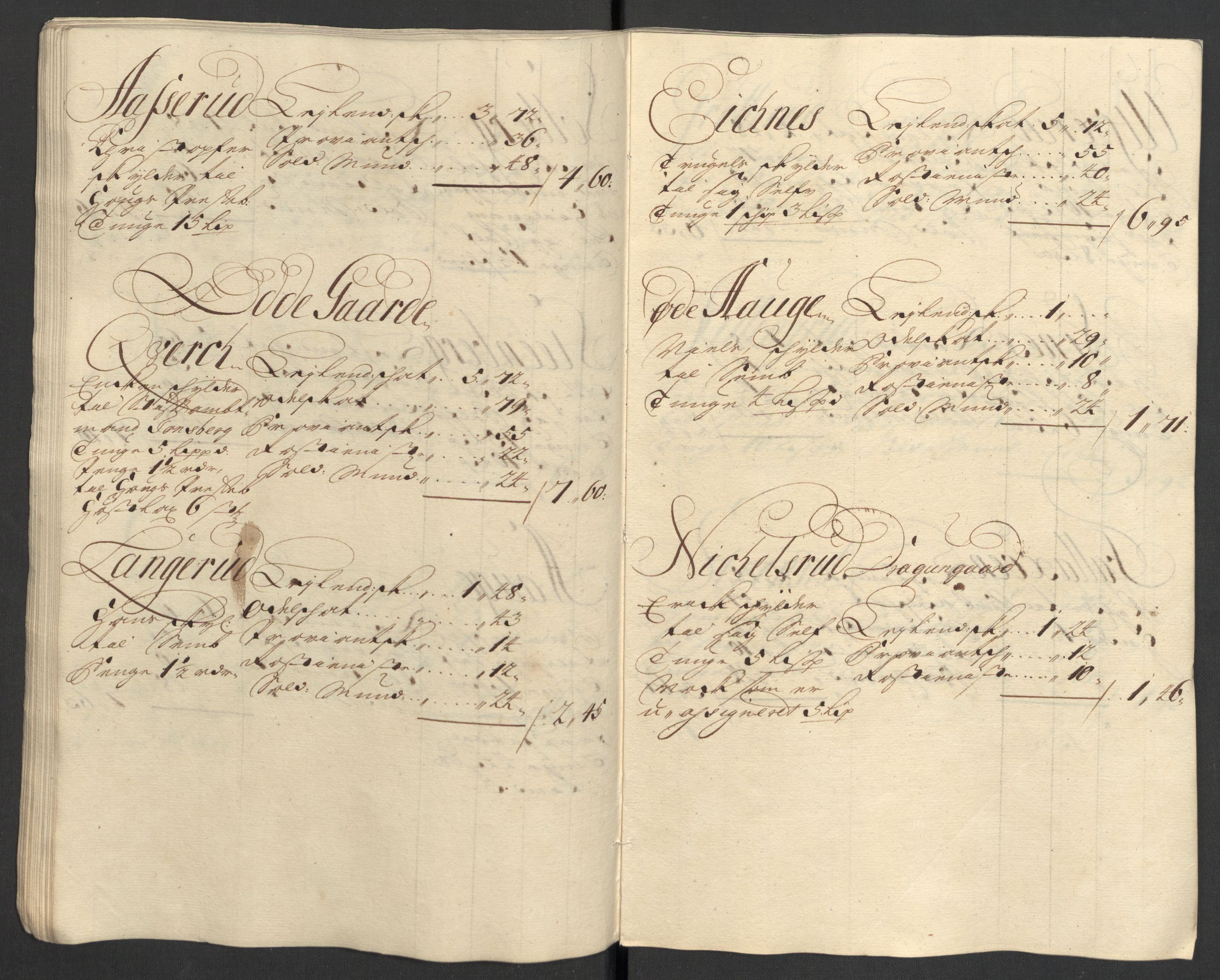 Rentekammeret inntil 1814, Reviderte regnskaper, Fogderegnskap, AV/RA-EA-4092/R31/L1705: Fogderegnskap Hurum, Røyken, Eiker, Lier og Buskerud, 1711, s. 64