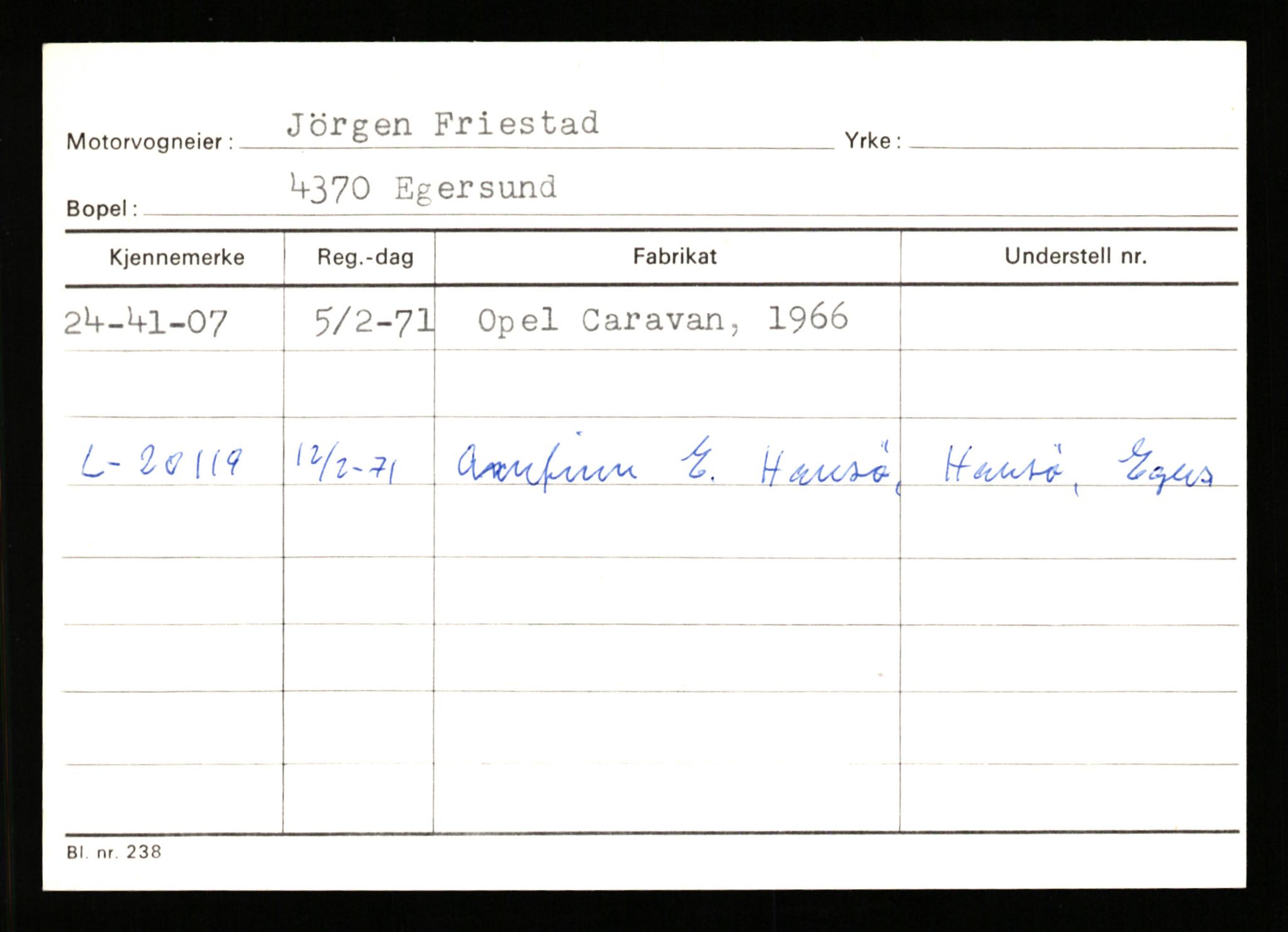 Stavanger trafikkstasjon, AV/SAST-A-101942/0/G/L0011: Registreringsnummer: 240000 - 363477, 1930-1971, s. 191