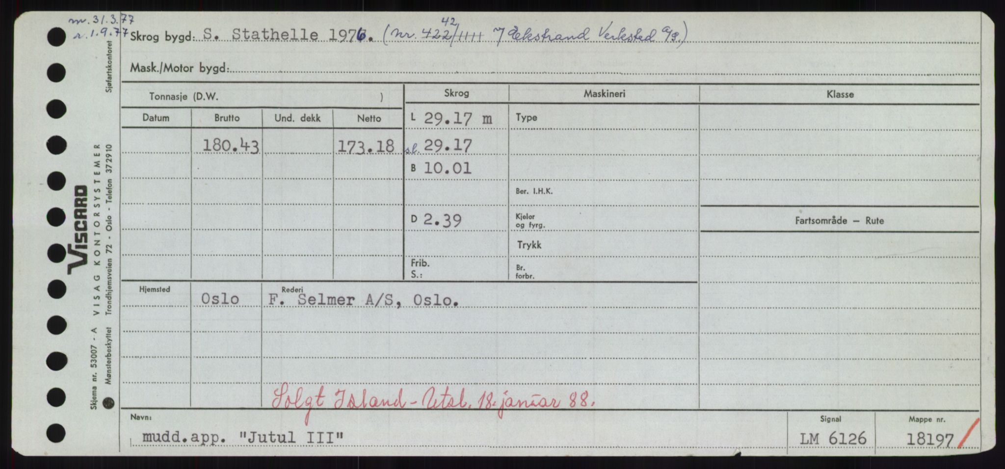 Sjøfartsdirektoratet med forløpere, Skipsmålingen, RA/S-1627/H/Hd/L0019: Fartøy, J, s. 671