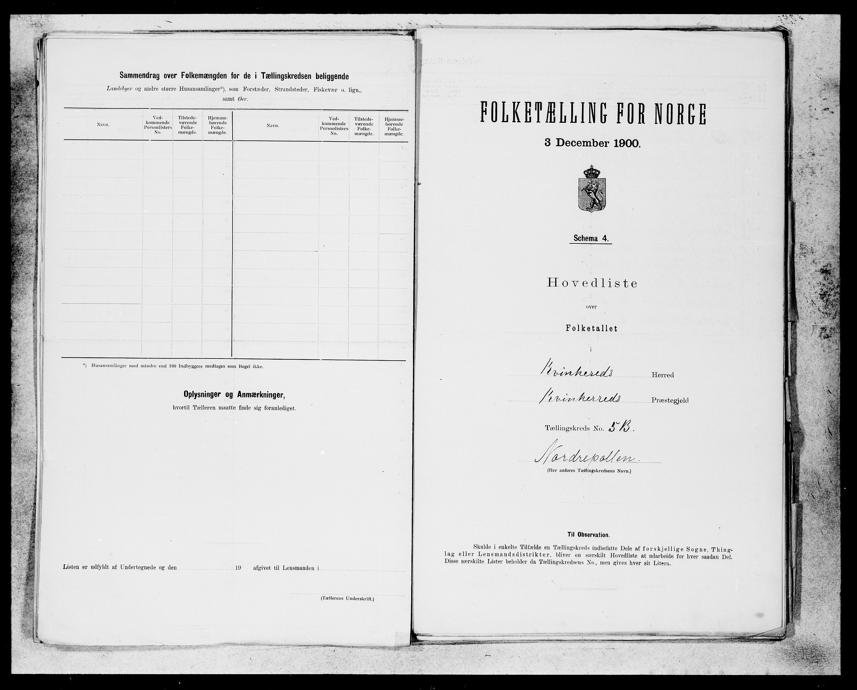 SAB, Folketelling 1900 for 1224 Kvinnherad herred, 1900, s. 15