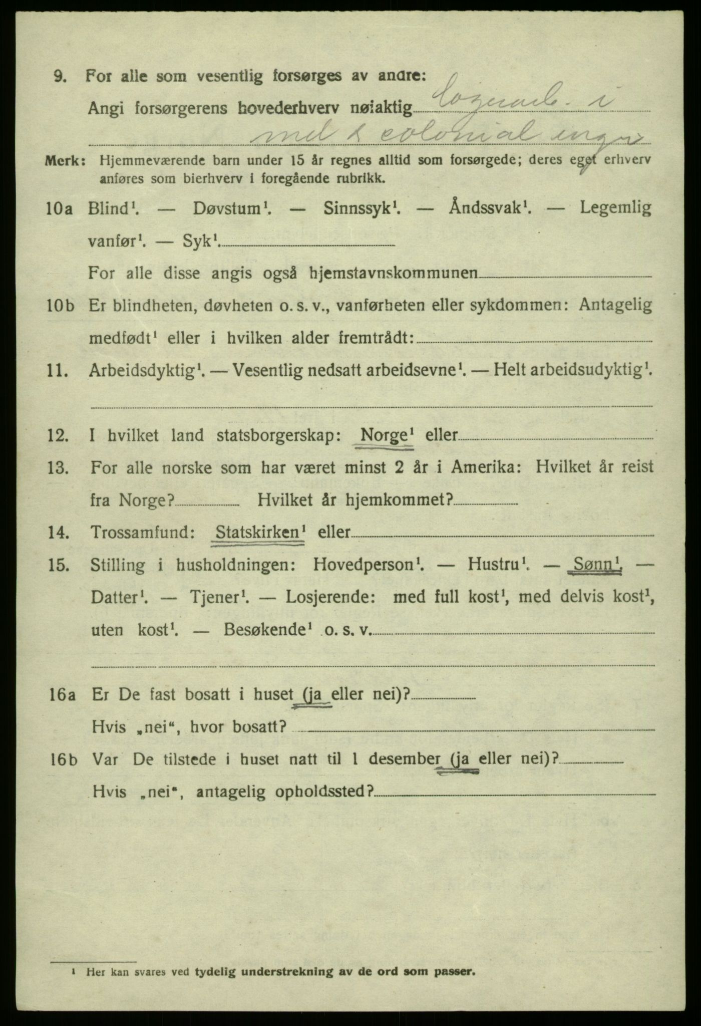 SAB, Folketelling 1920 for 1248 Laksevåg herred, 1920, s. 5097