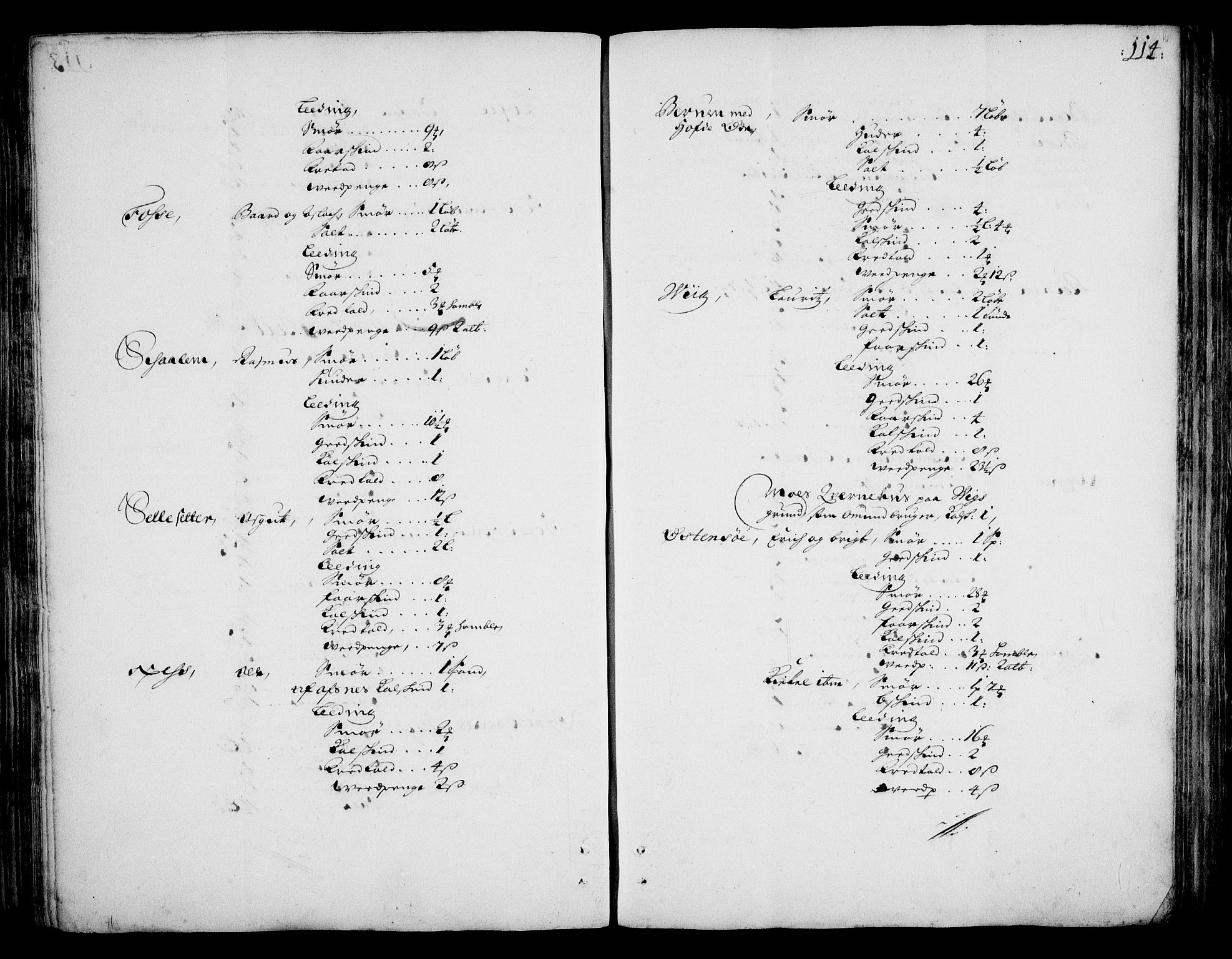 Rentekammeret inntil 1814, Realistisk ordnet avdeling, AV/RA-EA-4070/On/L0002: [Jj 3]: Besiktigelsesforretninger over Halsnøy klosters gods, 1659-1703, s. 113b-114a