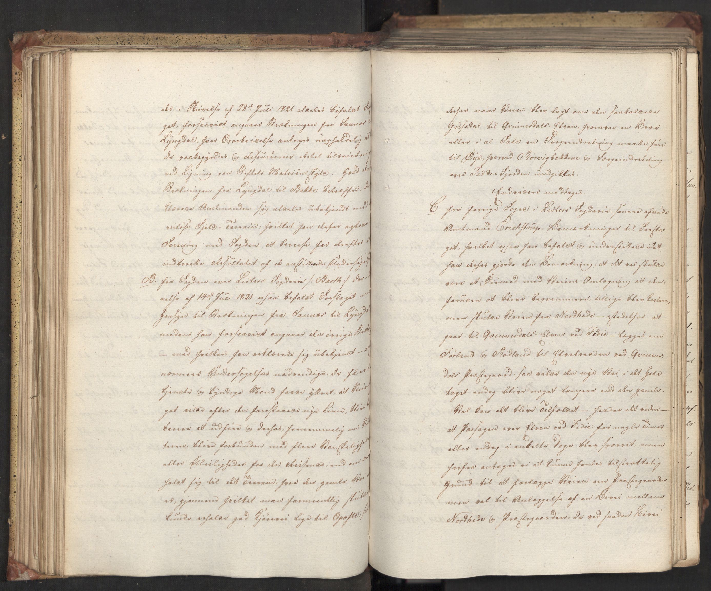 Statsrådsavdelingen i Stockholm, AV/RA-S-1003/D/Da/L0071: Regjeringsinnstillinger nr. 1222-1364, 1831, s. 108