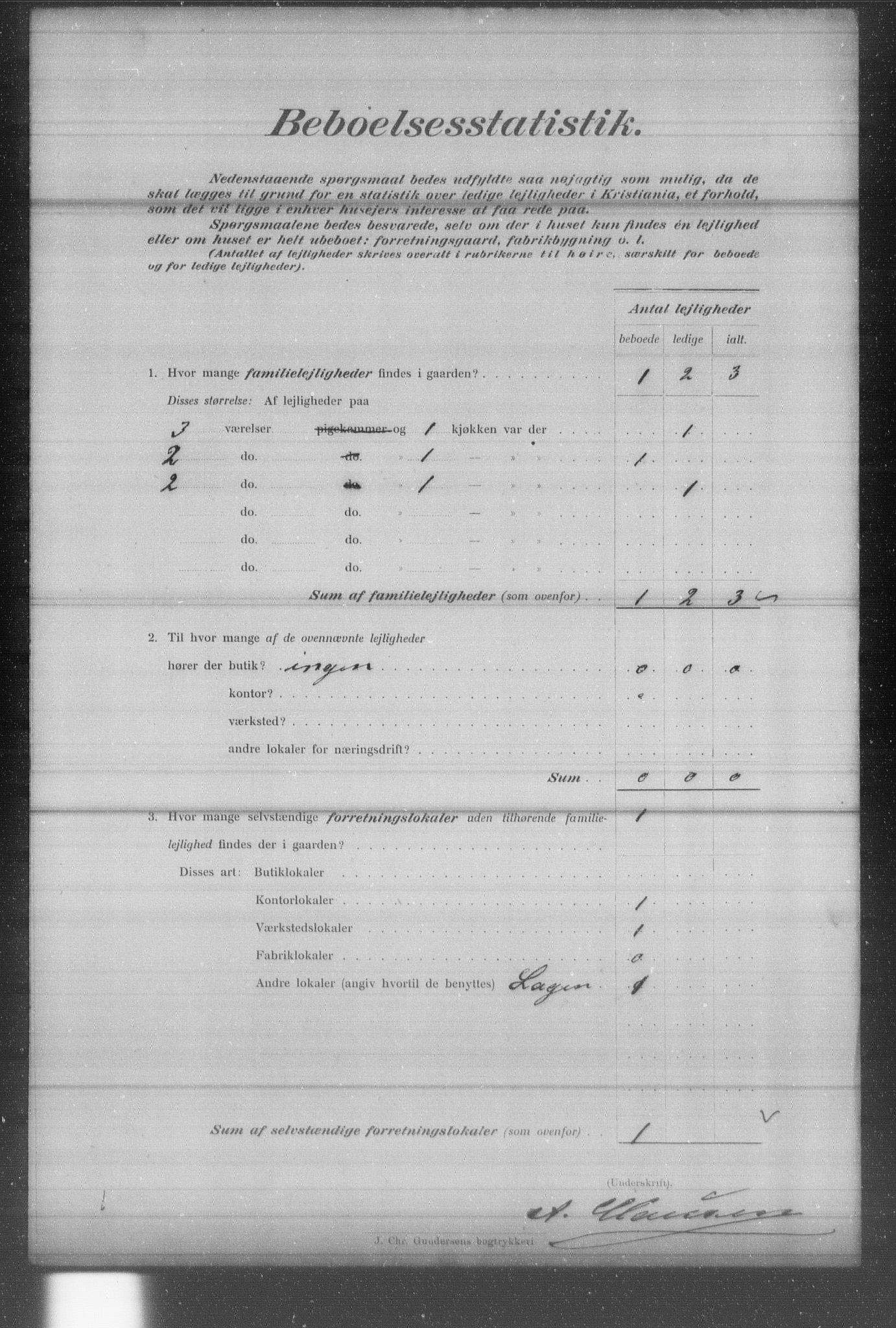 OBA, Kommunal folketelling 31.12.1903 for Kristiania kjøpstad, 1903, s. 24935