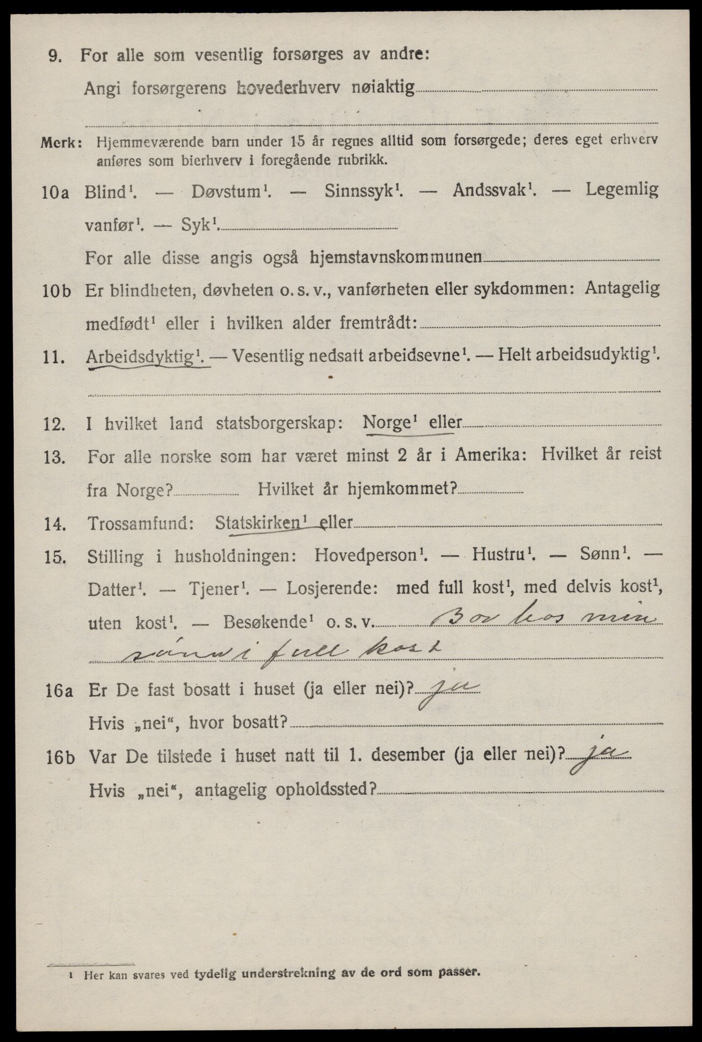 SAST, Folketelling 1920 for 1153 Skåre herred, 1920, s. 1803