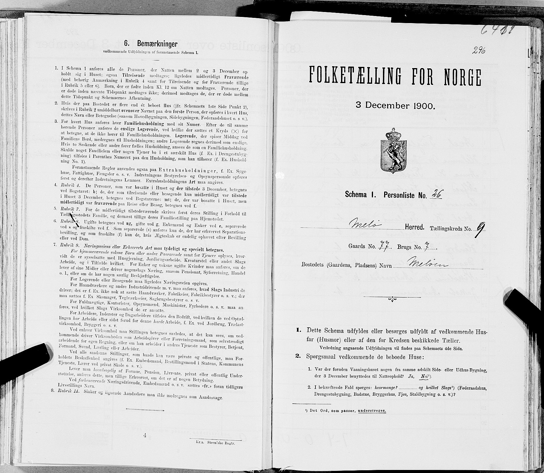 SAT, Folketelling 1900 for 1837 Meløy herred, 1900, s. 1382