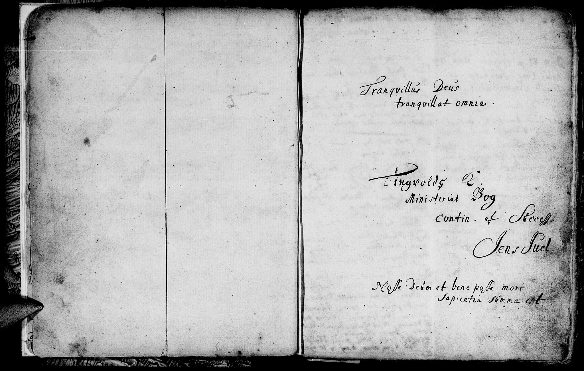 Ministerialprotokoller, klokkerbøker og fødselsregistre - Møre og Romsdal, AV/SAT-A-1454/586/L0977: Ministerialbok nr. 586A03, 1706-1731