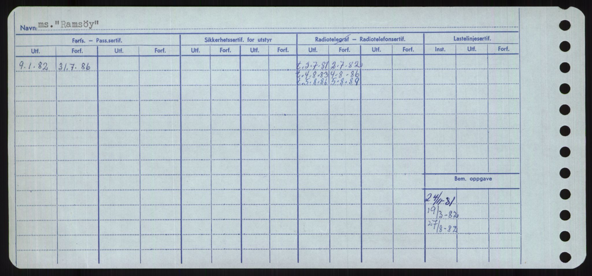 Sjøfartsdirektoratet med forløpere, Skipsmålingen, RA/S-1627/H/Ha/L0004/0002: Fartøy, Mas-R / Fartøy, Odin-R, s. 508