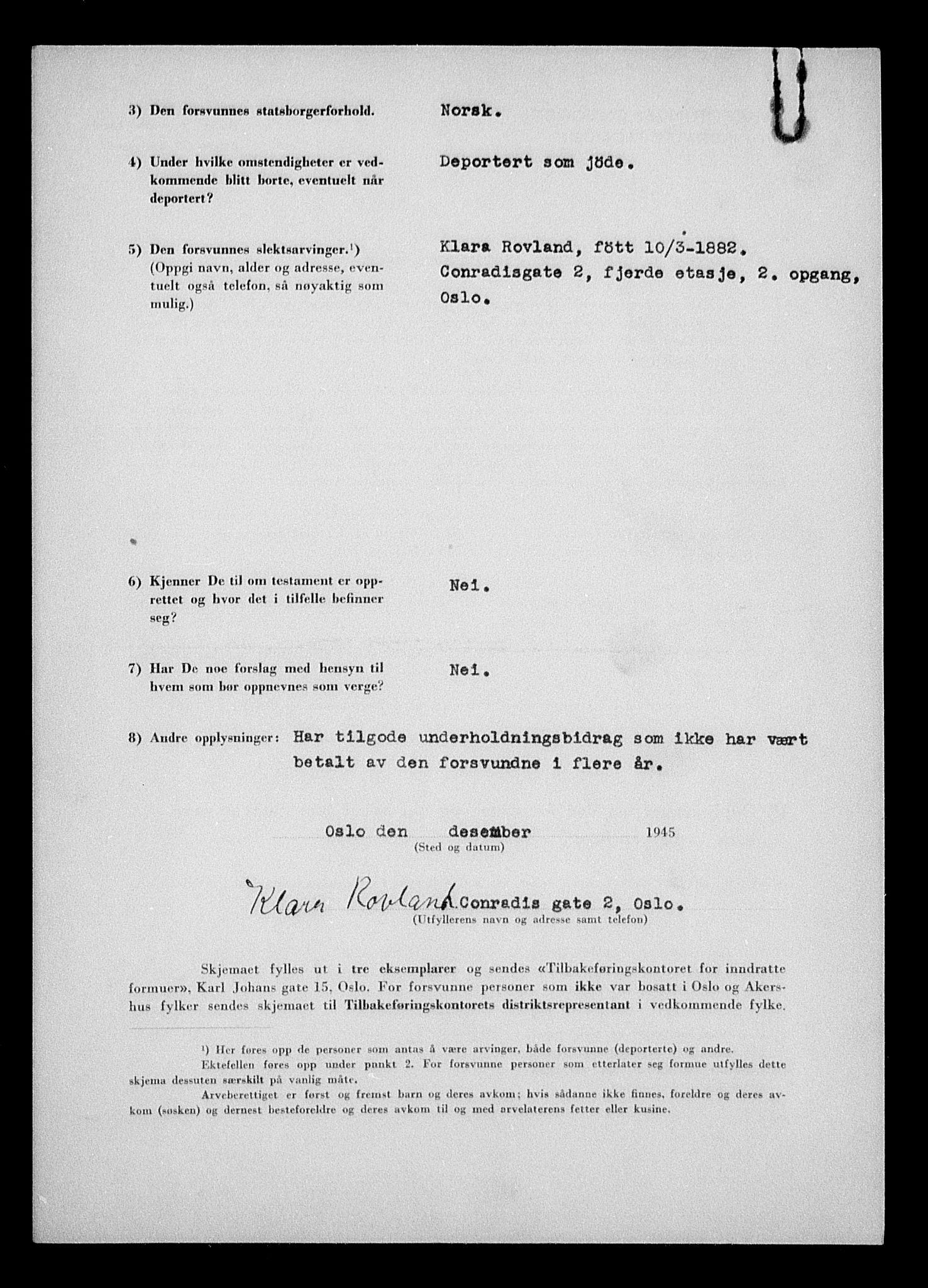 Justisdepartementet, Tilbakeføringskontoret for inndratte formuer, AV/RA-S-1564/H/Hc/Hcc/L0974: --, 1945-1947, s. 38