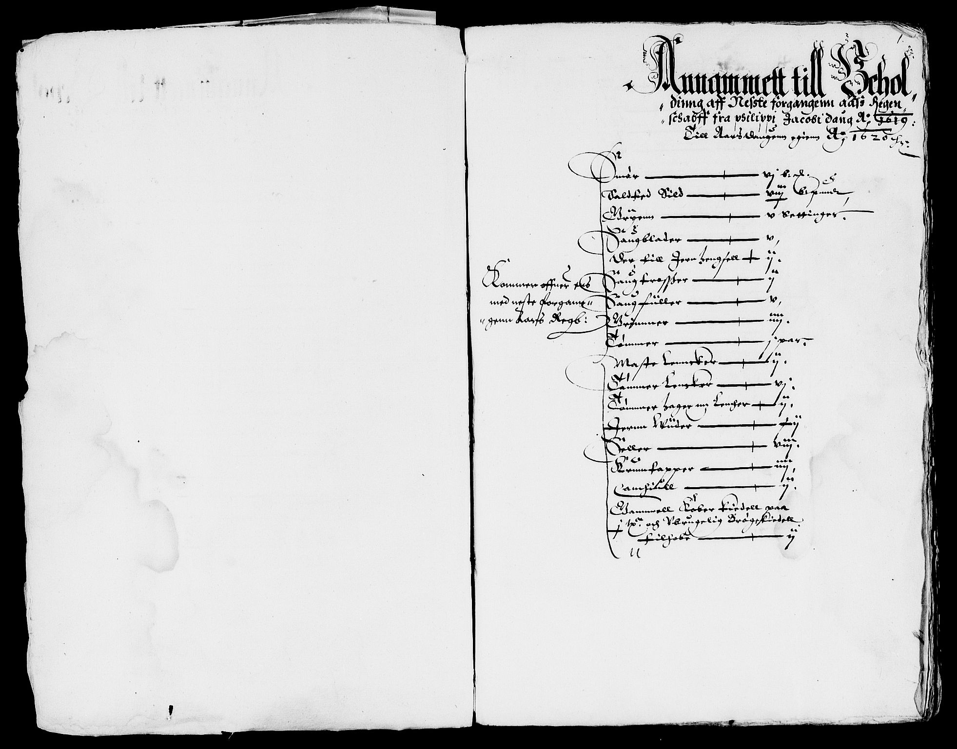 Rentekammeret inntil 1814, Reviderte regnskaper, Lensregnskaper, AV/RA-EA-5023/R/Rb/Rba/L0054: Akershus len, 1620-1621