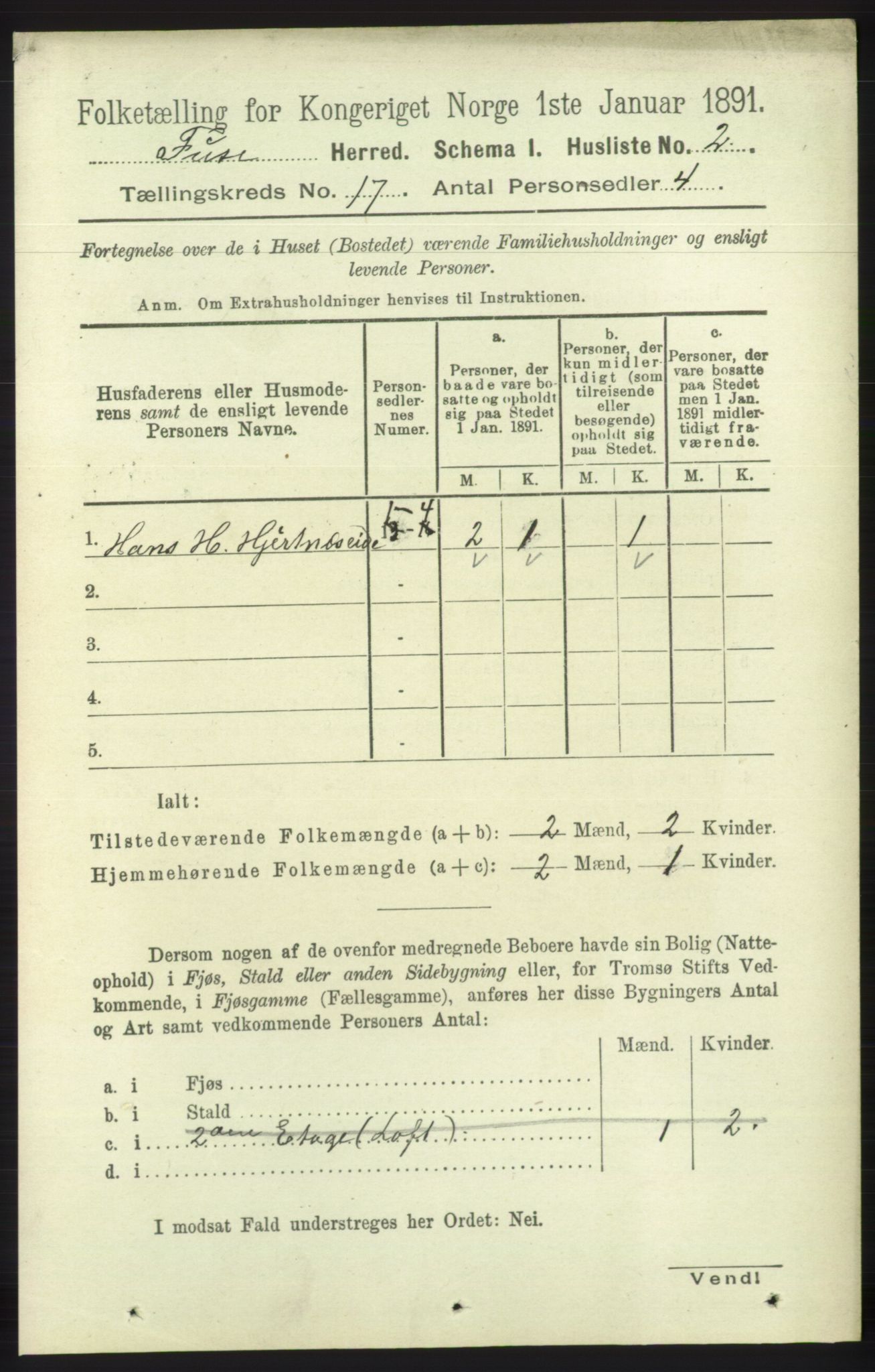 RA, Folketelling 1891 for 1241 Fusa herred, 1891, s. 3756