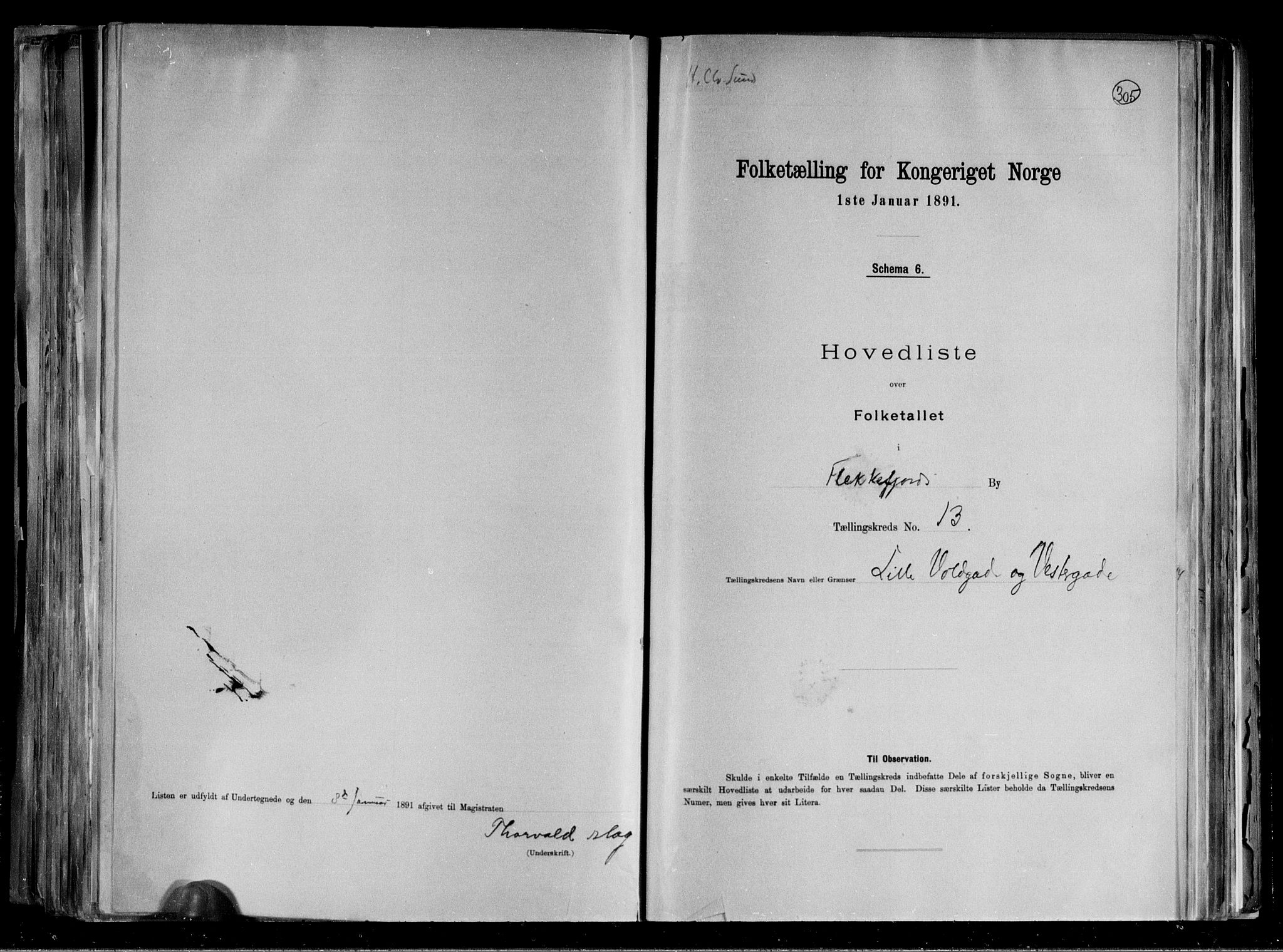 RA, Folketelling 1891 for 1004 Flekkefjord kjøpstad, 1891, s. 24