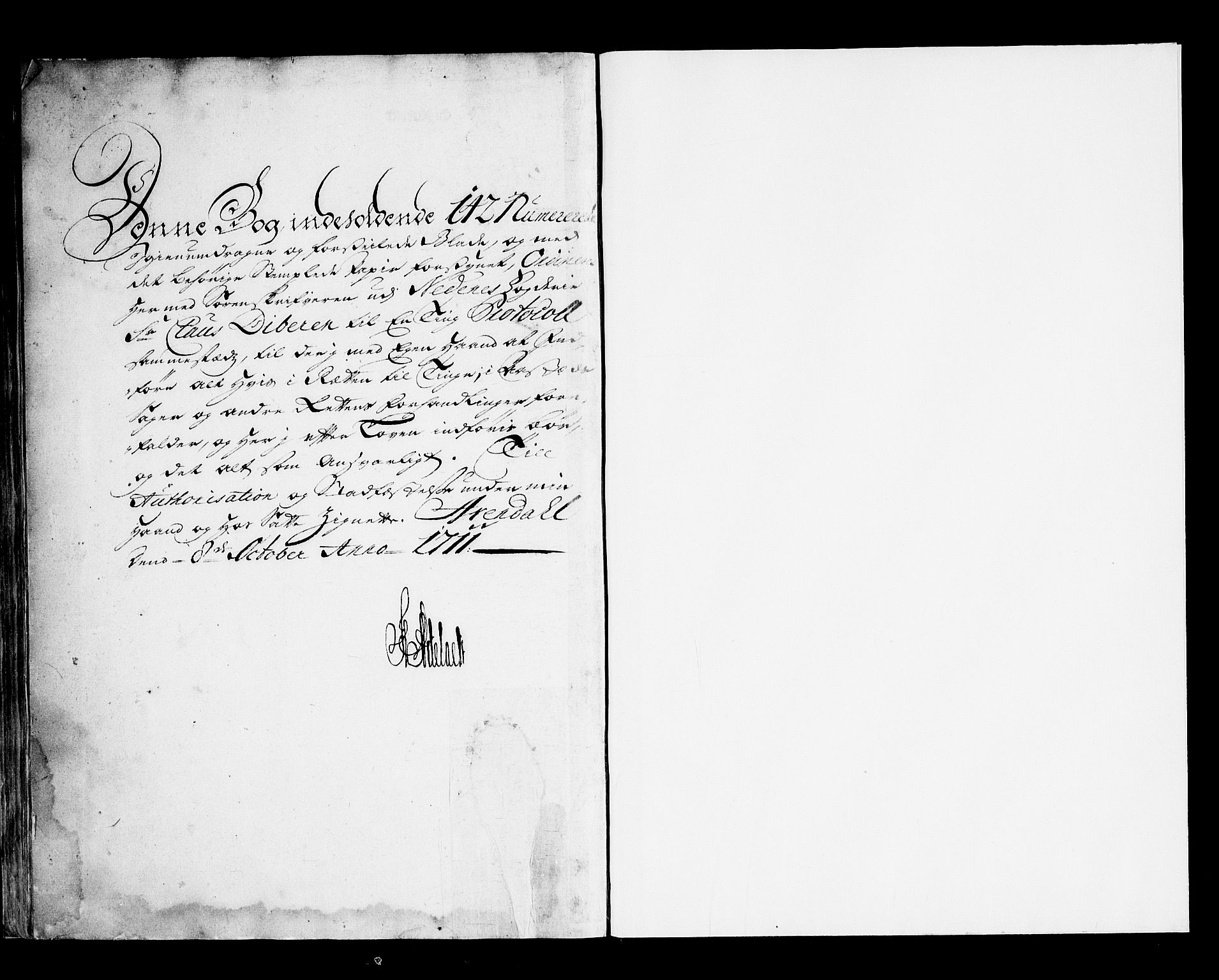 Nedenes sorenskriveri før 1824, SAK/1221-0007/F/Fa/L0015: Tingbok med register nr 10, 1711-1713, s. 132b-133a