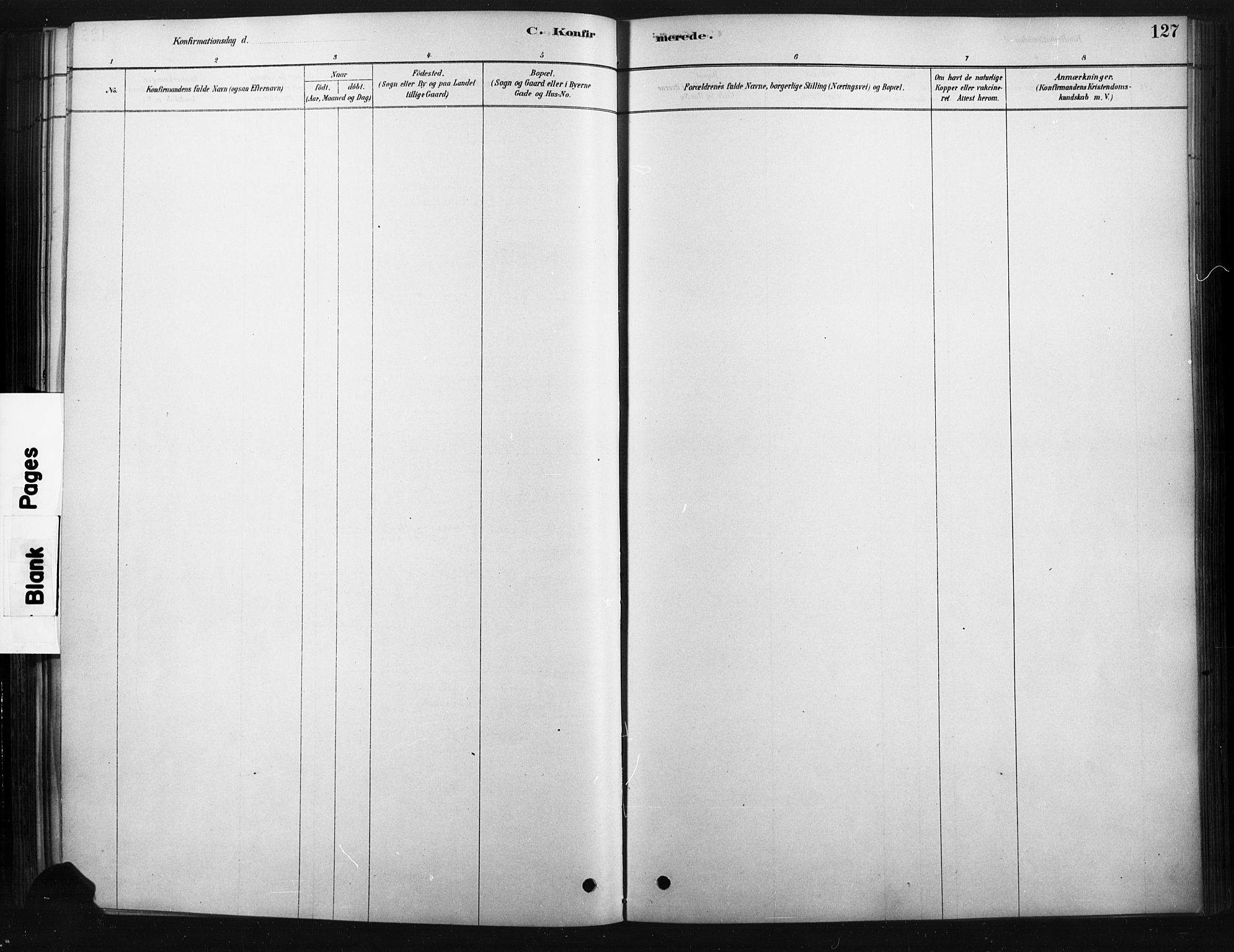 Rendalen prestekontor, SAH/PREST-054/H/Ha/Haa/L0010: Ministerialbok nr. 10, 1878-1901, s. 127
