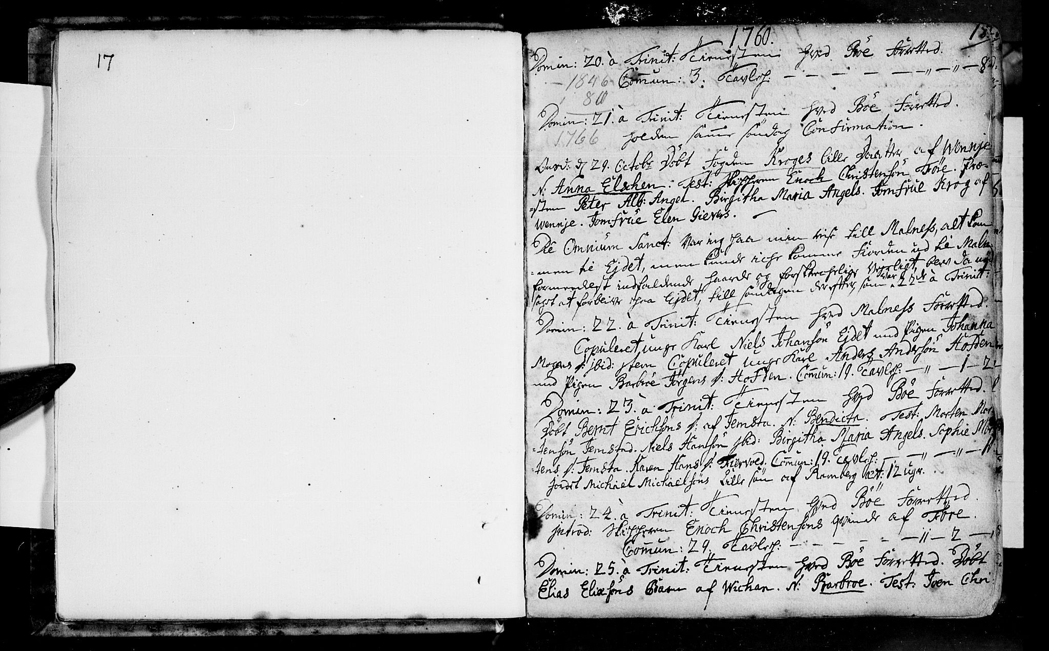Ministerialprotokoller, klokkerbøker og fødselsregistre - Nordland, AV/SAT-A-1459/891/L1297: Ministerialbok nr. 891A02, 1759-1820, s. 17-18