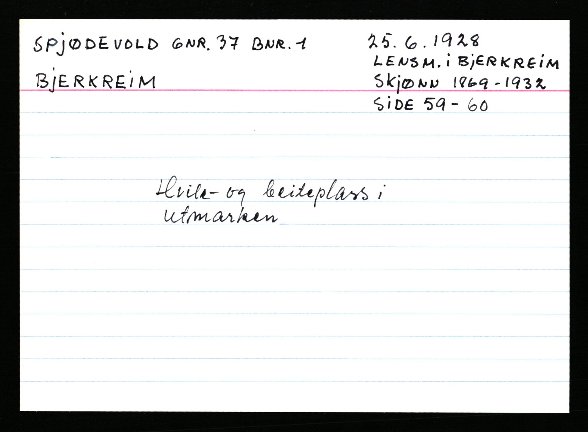Statsarkivet i Stavanger, AV/SAST-A-101971/03/Y/Ym/L0054: Åstedskort sortert etter gårdsnavn: Soleim - Stavneim, 1600-1950, s. 132