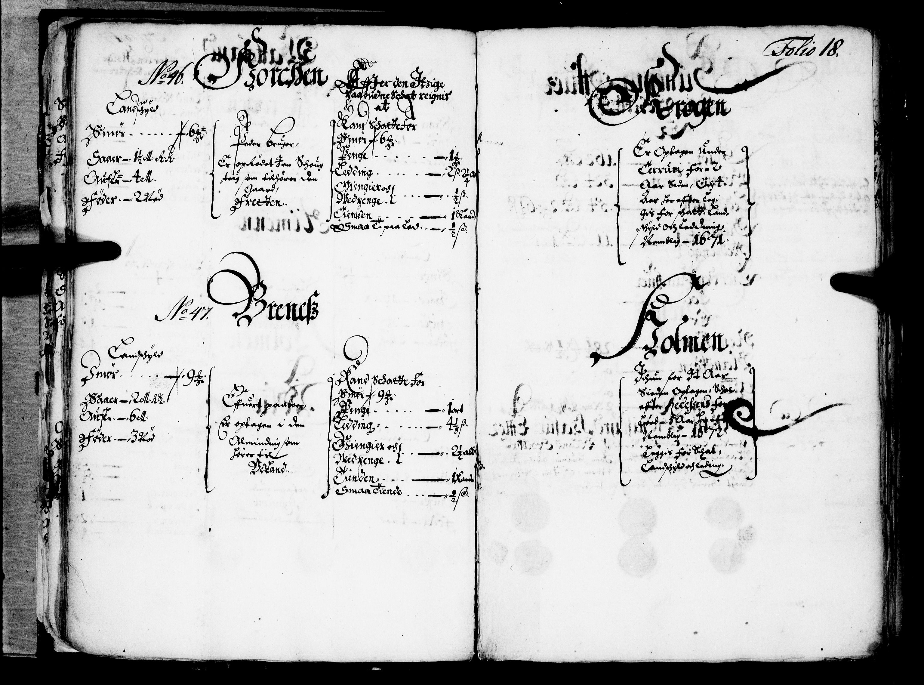 Rentekammeret inntil 1814, Realistisk ordnet avdeling, AV/RA-EA-4070/N/Nb/Nba/L0042: Ytre Sogn fogderi, 1667, s. 17b-18a