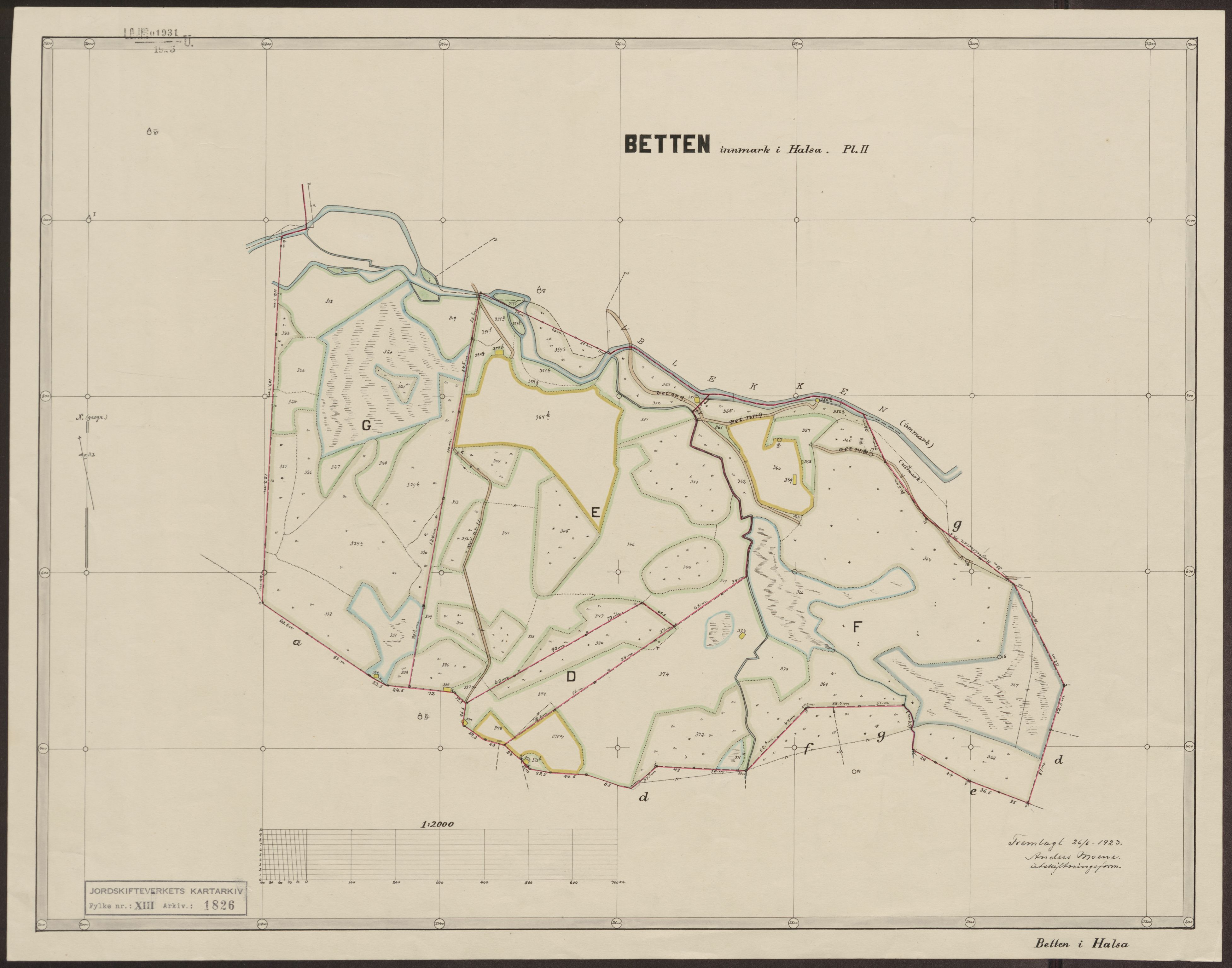 Jordskifteverkets kartarkiv, RA/S-3929/T, 1859-1988, s. 2193