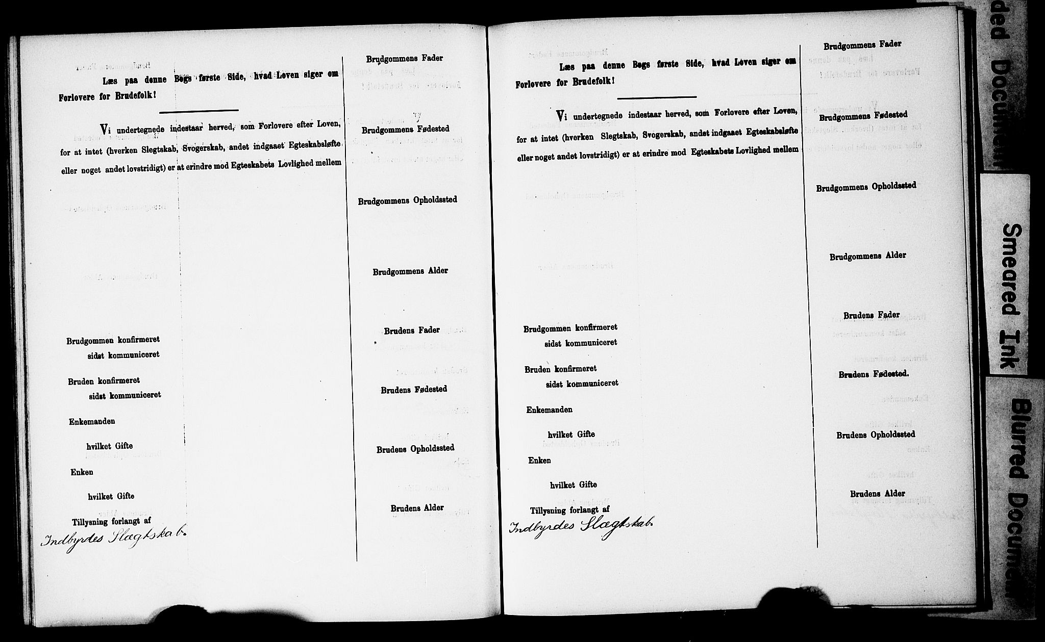 Vennesla sokneprestkontor, SAK/1111-0045/J/L0032/0003: Lysningsprotokoll nr. II 5 1, 1886-1892, s. 72