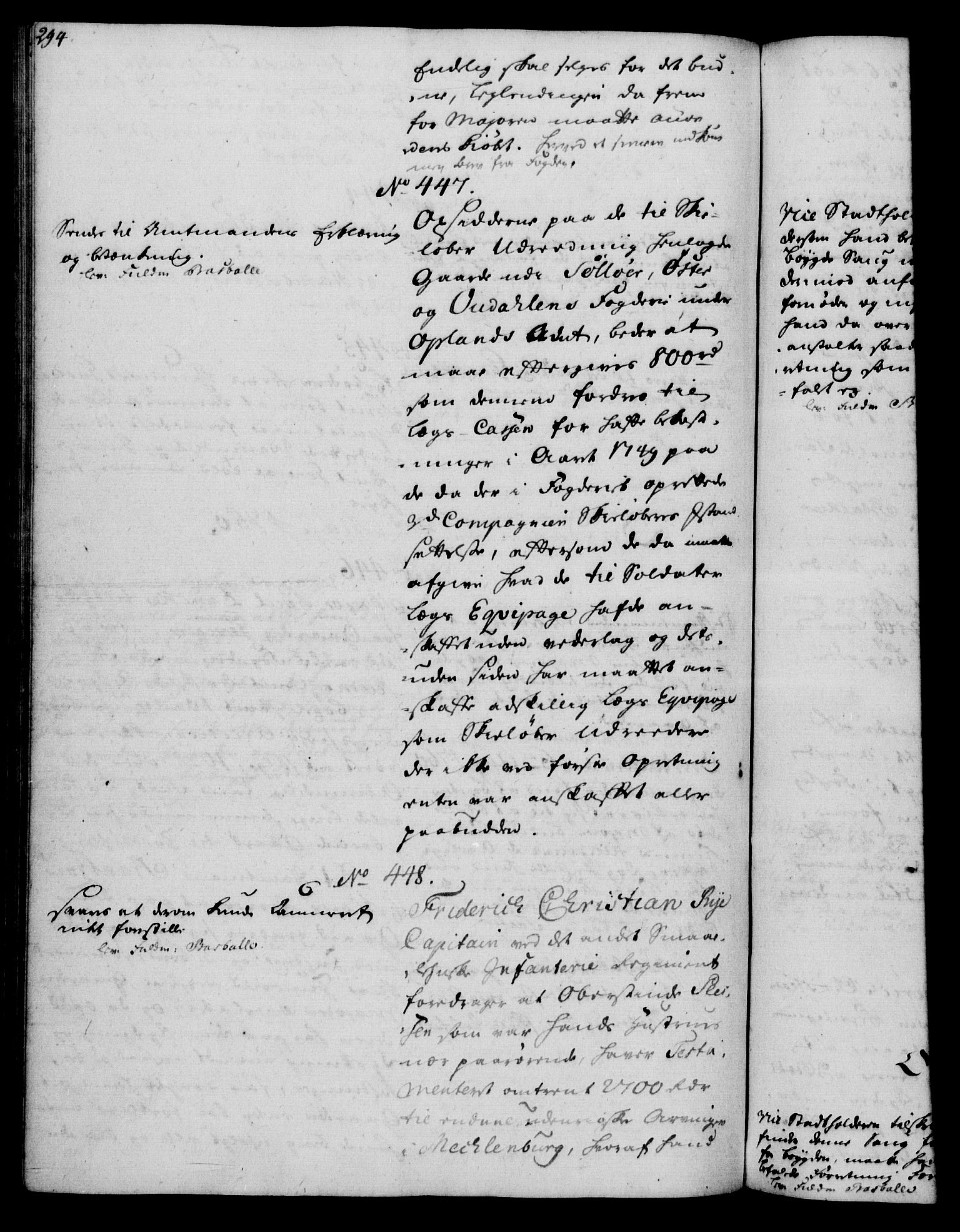 Rentekammeret, Kammerkanselliet, RA/EA-3111/G/Gh/Gha/L0035: Norsk ekstraktmemorialprotokoll (merket RK 53.80), 1759-1771, s. 294