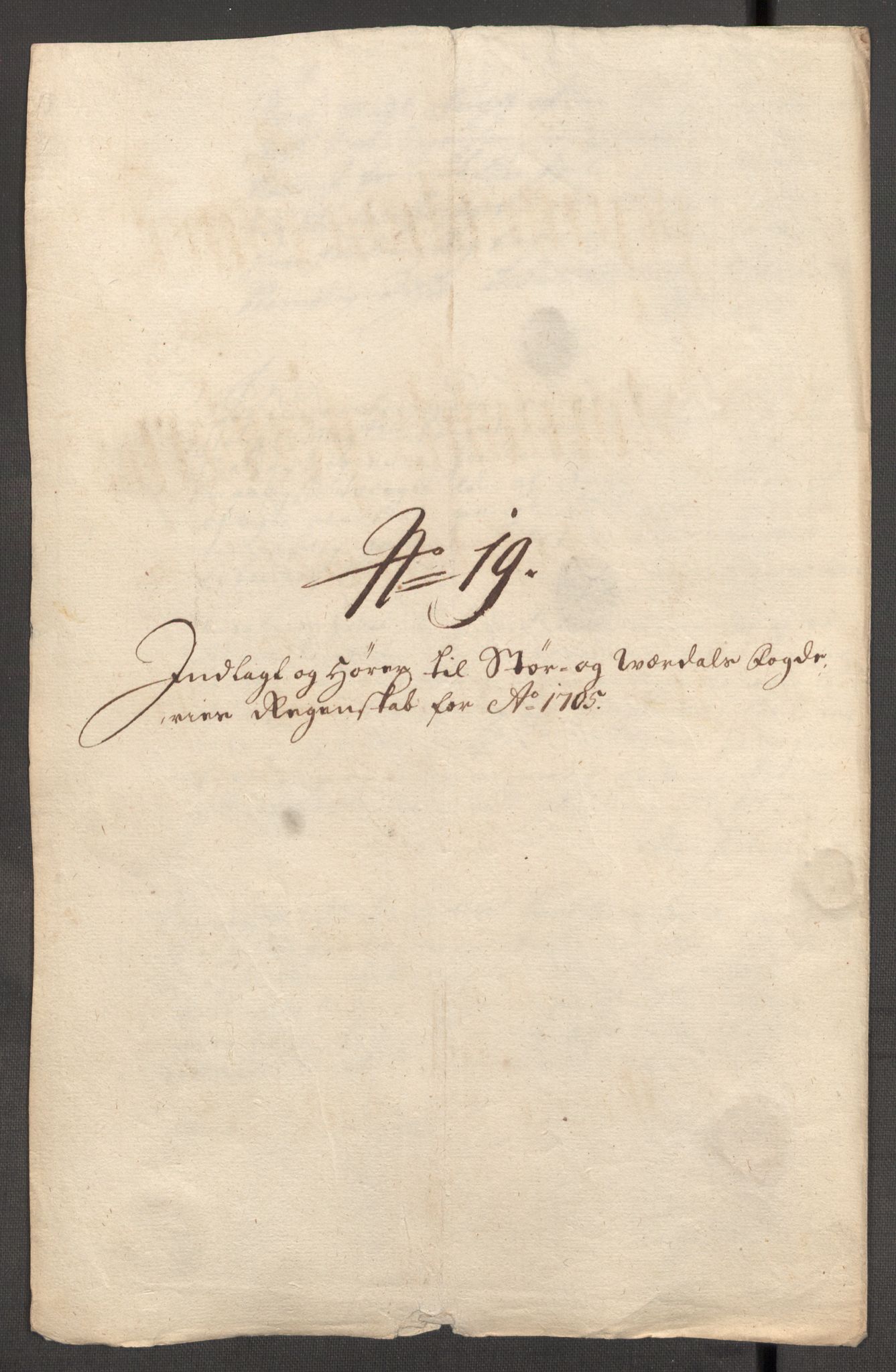 Rentekammeret inntil 1814, Reviderte regnskaper, Fogderegnskap, RA/EA-4092/R62/L4196: Fogderegnskap Stjørdal og Verdal, 1705-1706, s. 206